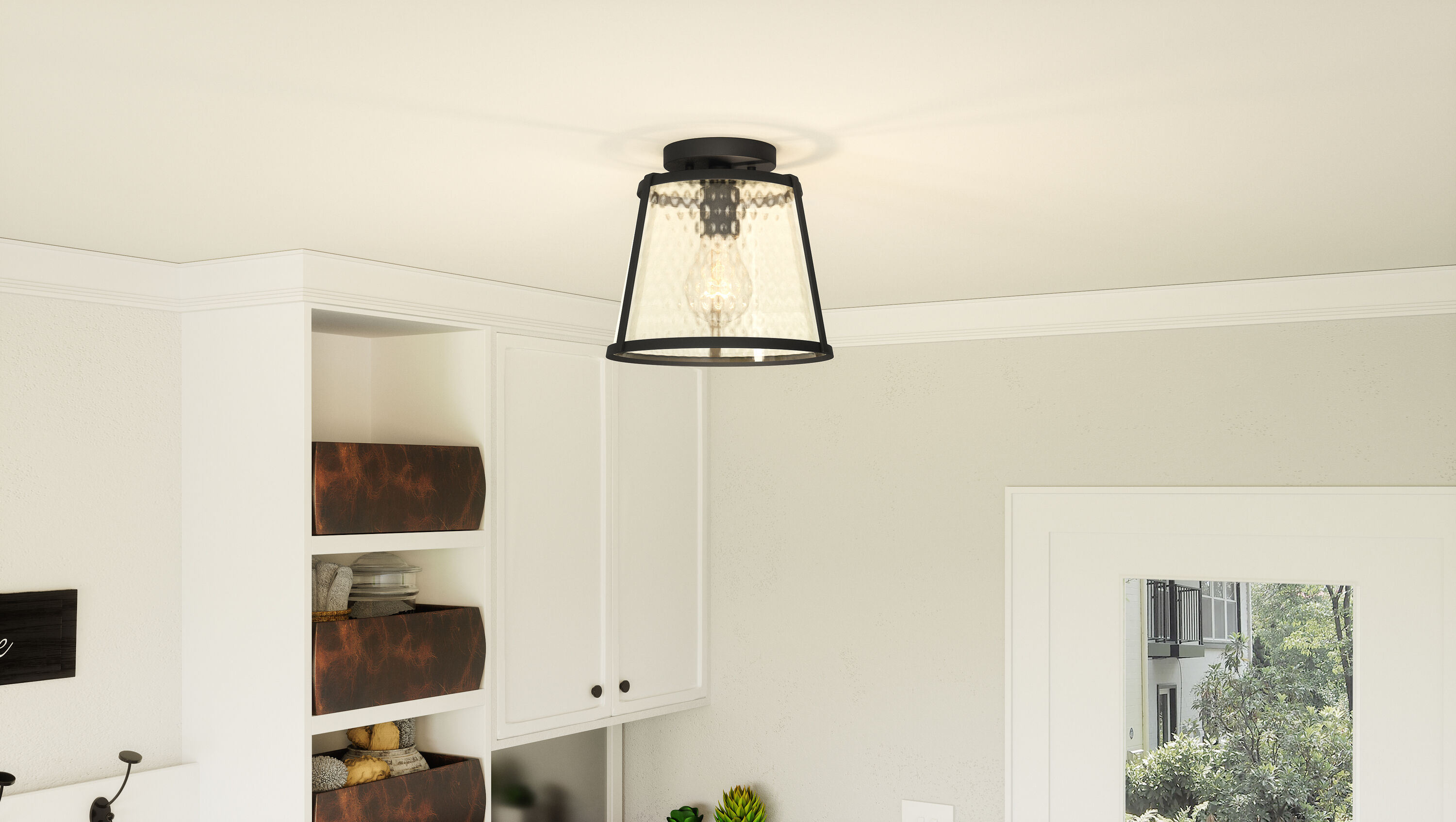 Quoizel QFL5612MBK flushmounts - View #7