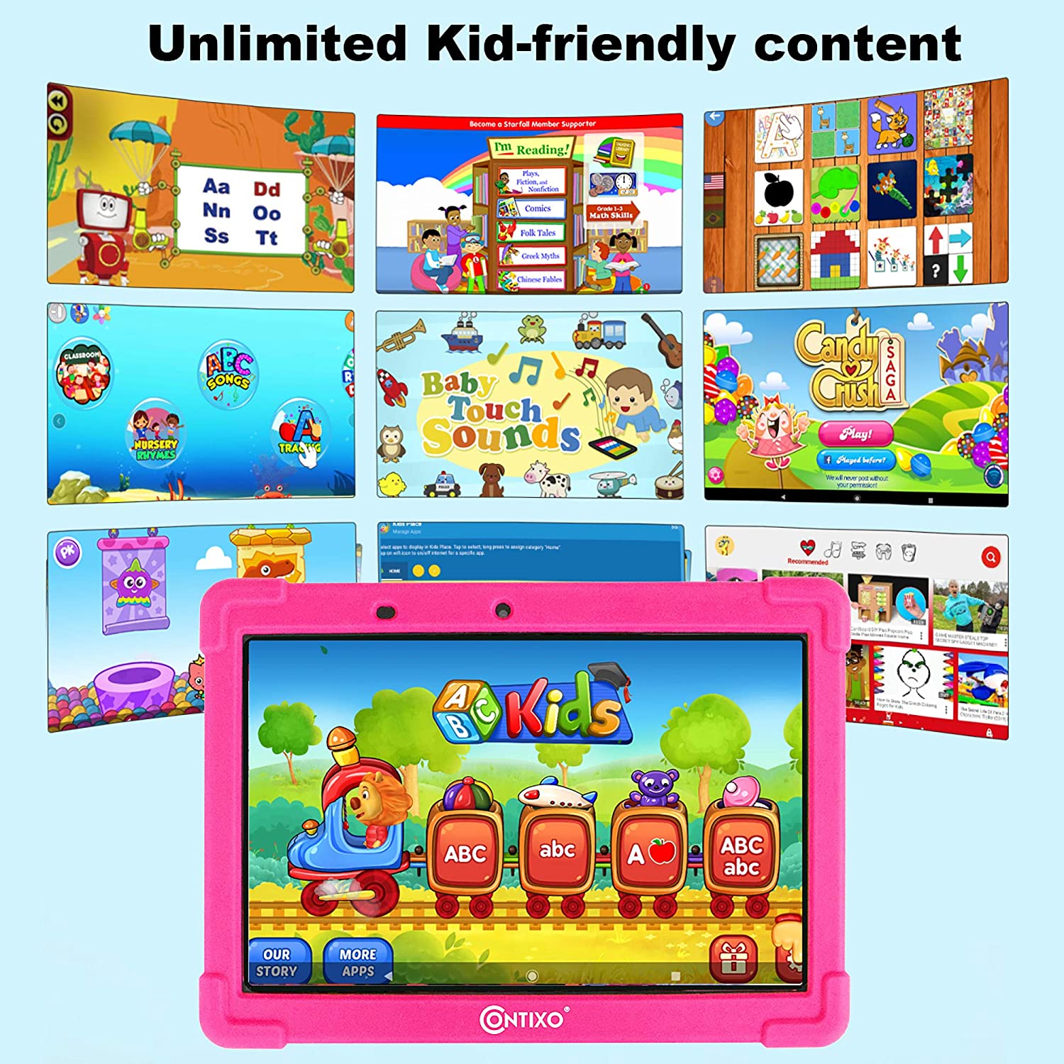 Contixo K101A PINK tablets - View #5