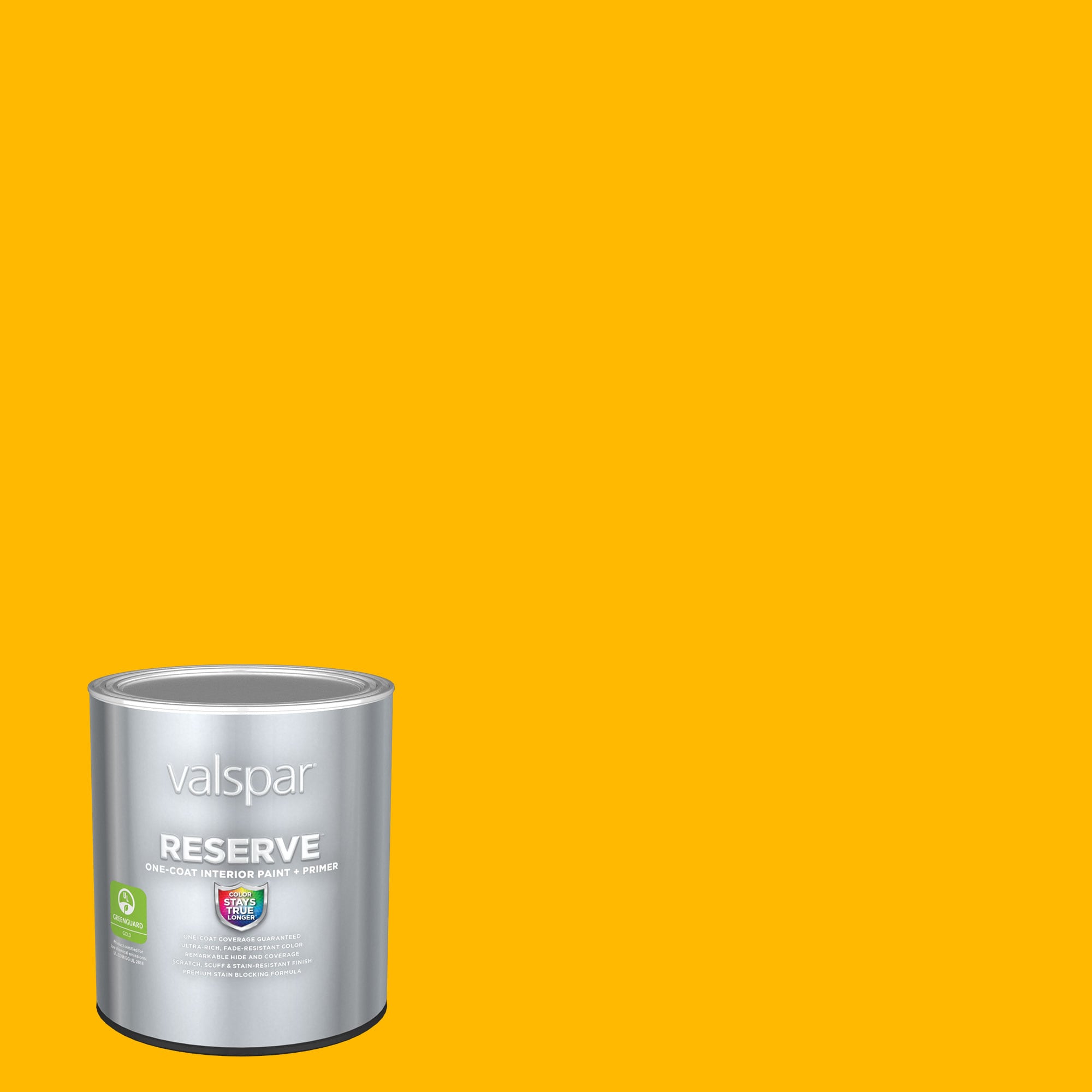 Valspar 3010-2-2916564 Reserve Eggshell Sun Spark 3010-2 Latex Interior Paint Paint + Primer ( 1-quart )