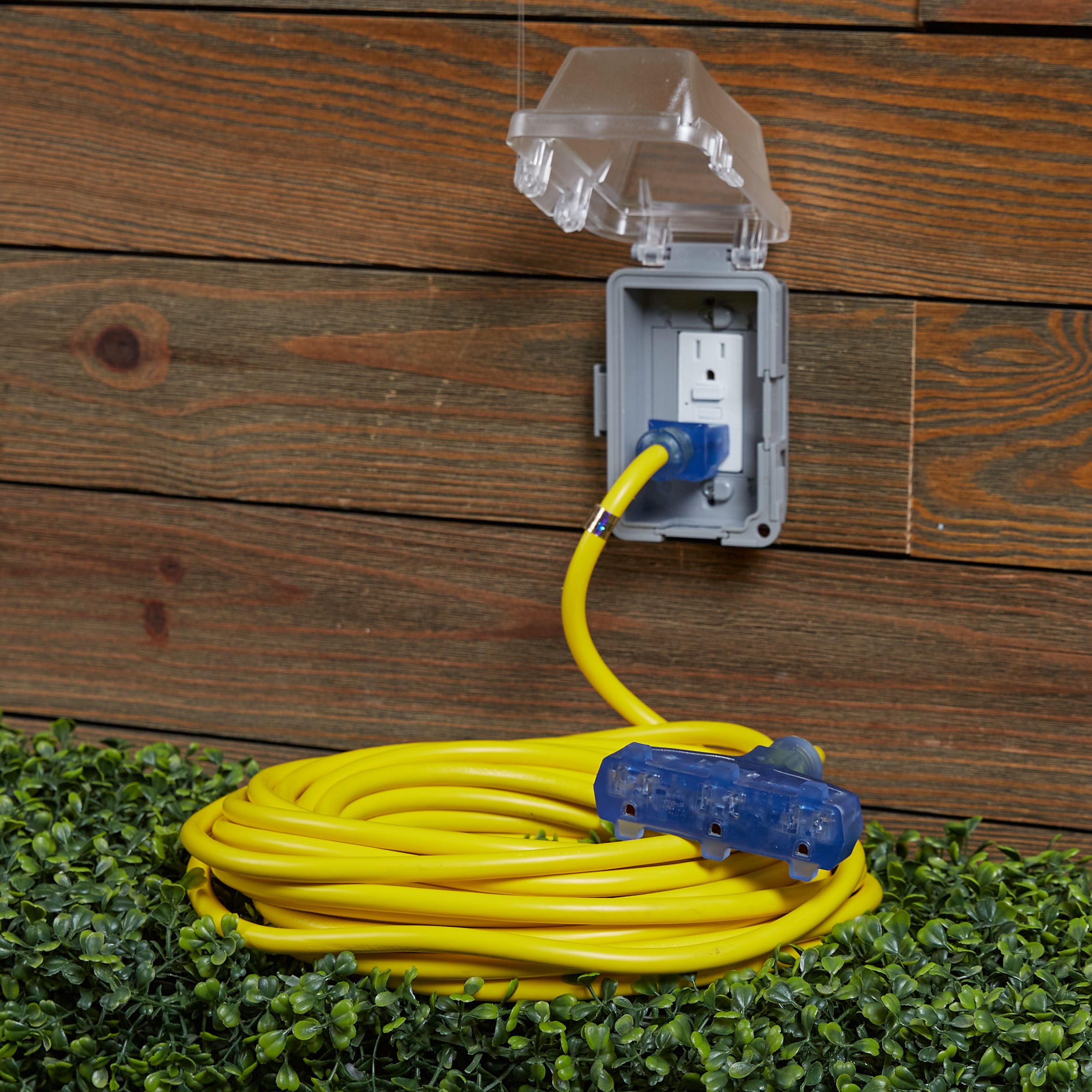 How To Hide An Extension Cord Outside