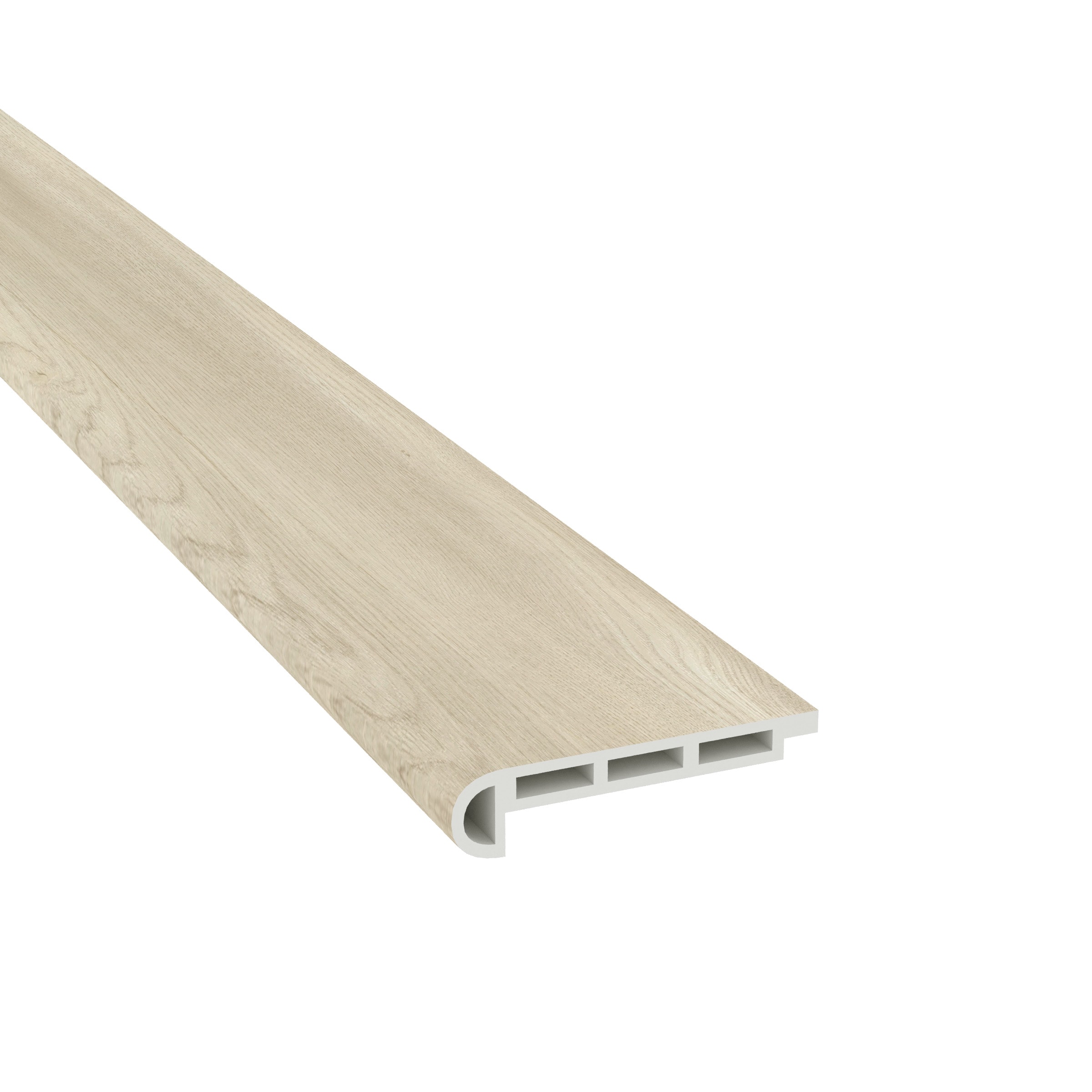 CALI 7902600420 Legends 72.8-in x 4.5-in x 1.6-in Dawn Patrol Vinyl Reversible return Eased edge Stair Tread