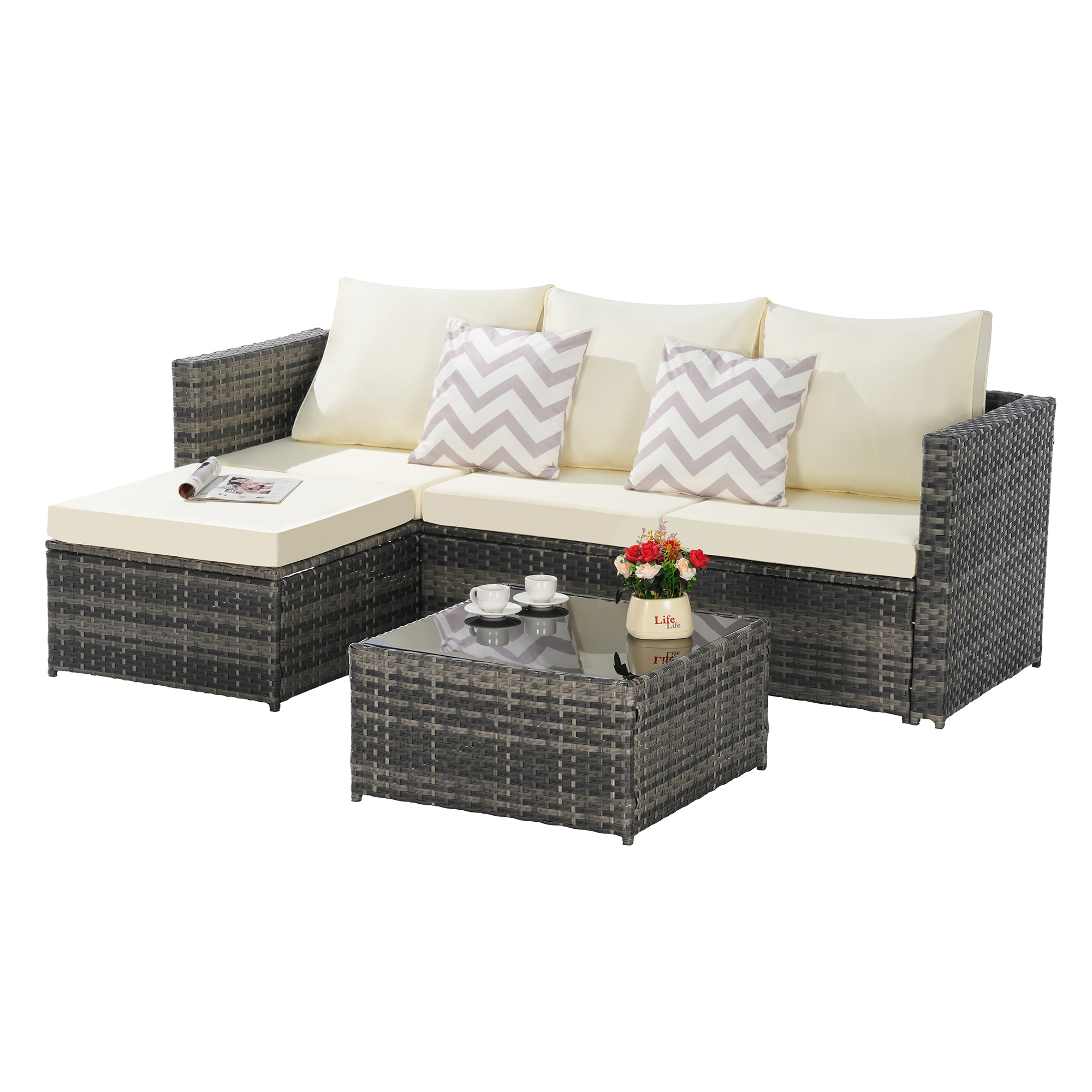 SINOFURN SYB670035BG Patio-Sofas-Daybeds - View #8