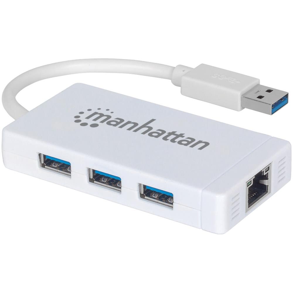 Manhattan 4-Port USB 3.2 Gen 1 Hub (USB-C to USB-A) 164924 - The Home Depot