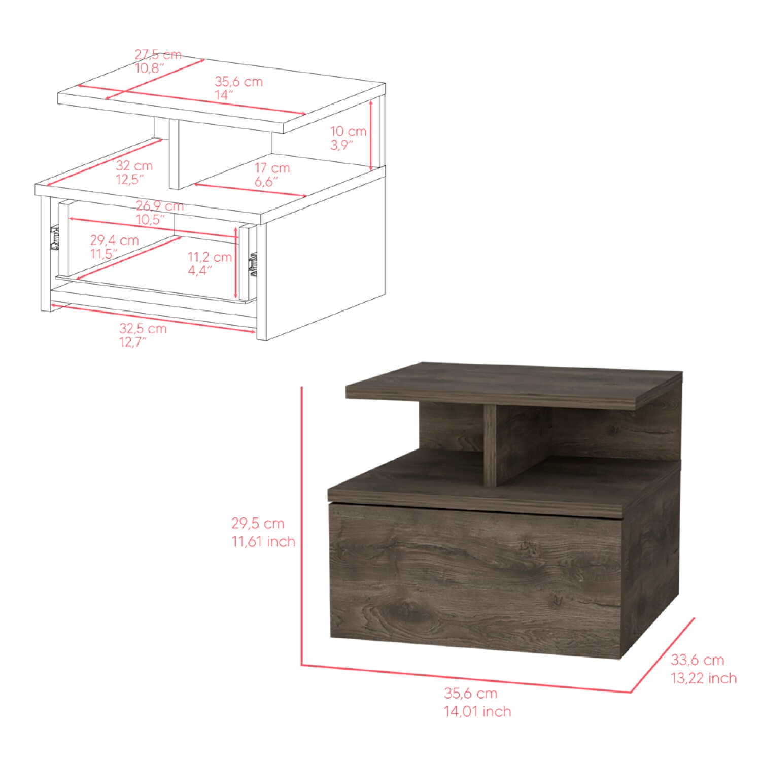 Streamdale Furniture B092123163 nightstands - View #5