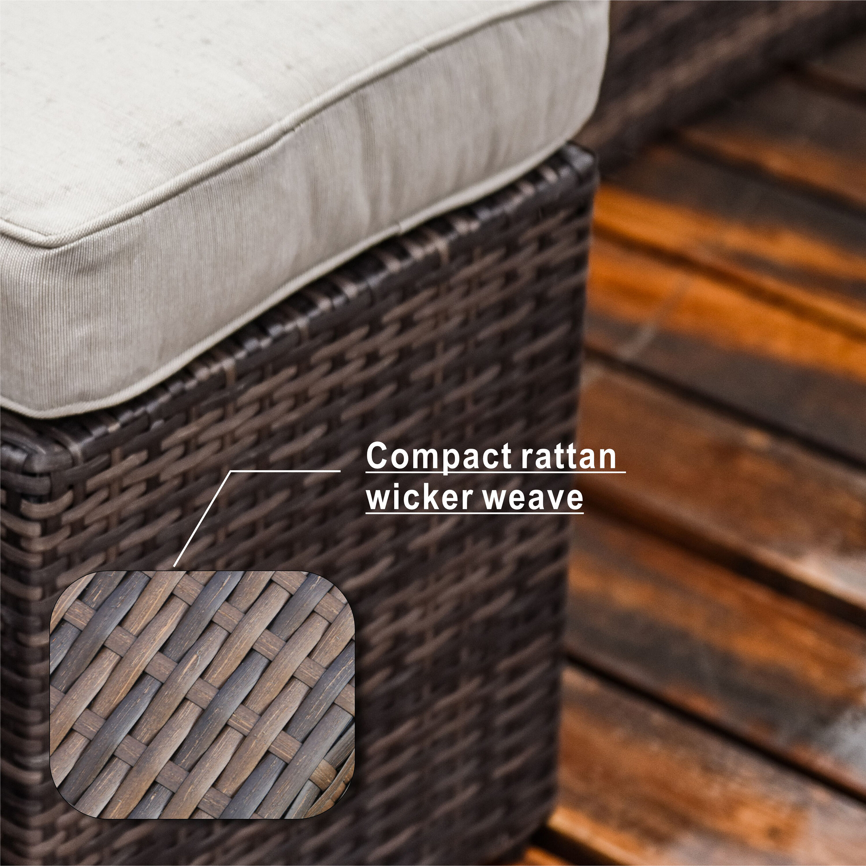 Moda Furnishings CMAS-1403B-BR Patio-Conversation-Sets - View #5