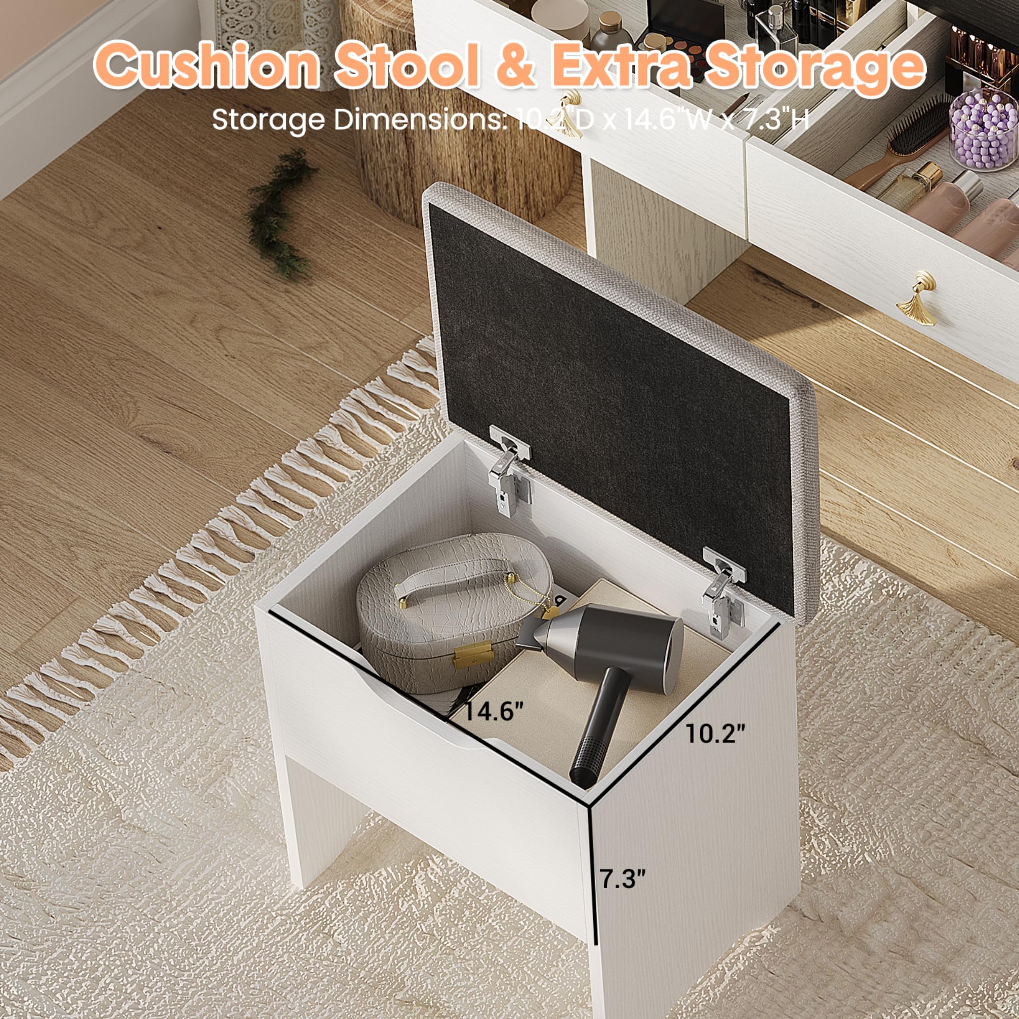 Garvee HHZ-PHO-33N7X6E8 Bedroom-Vanities - View #8