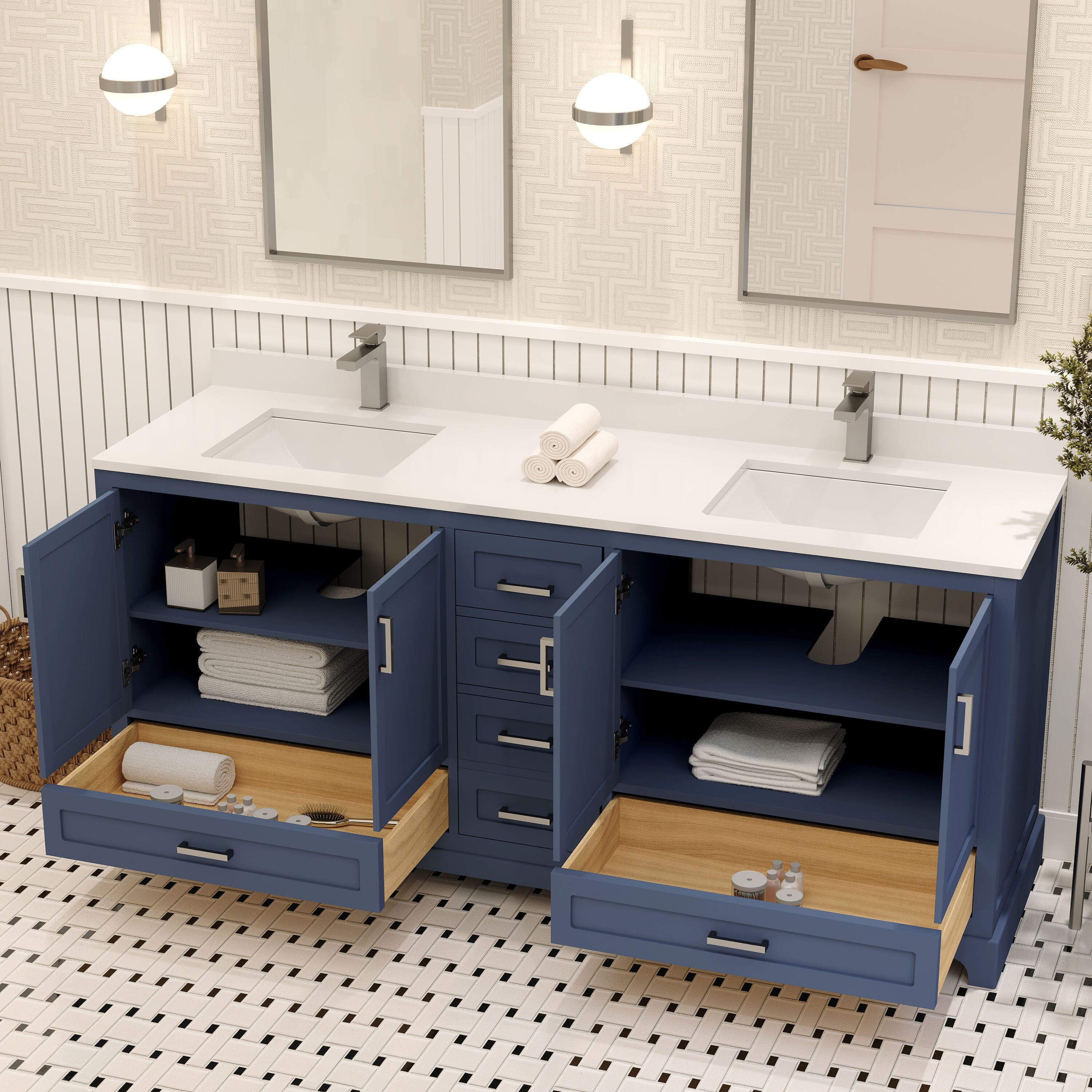 Ayna Decors AVM72NB0002 vanities - View #4