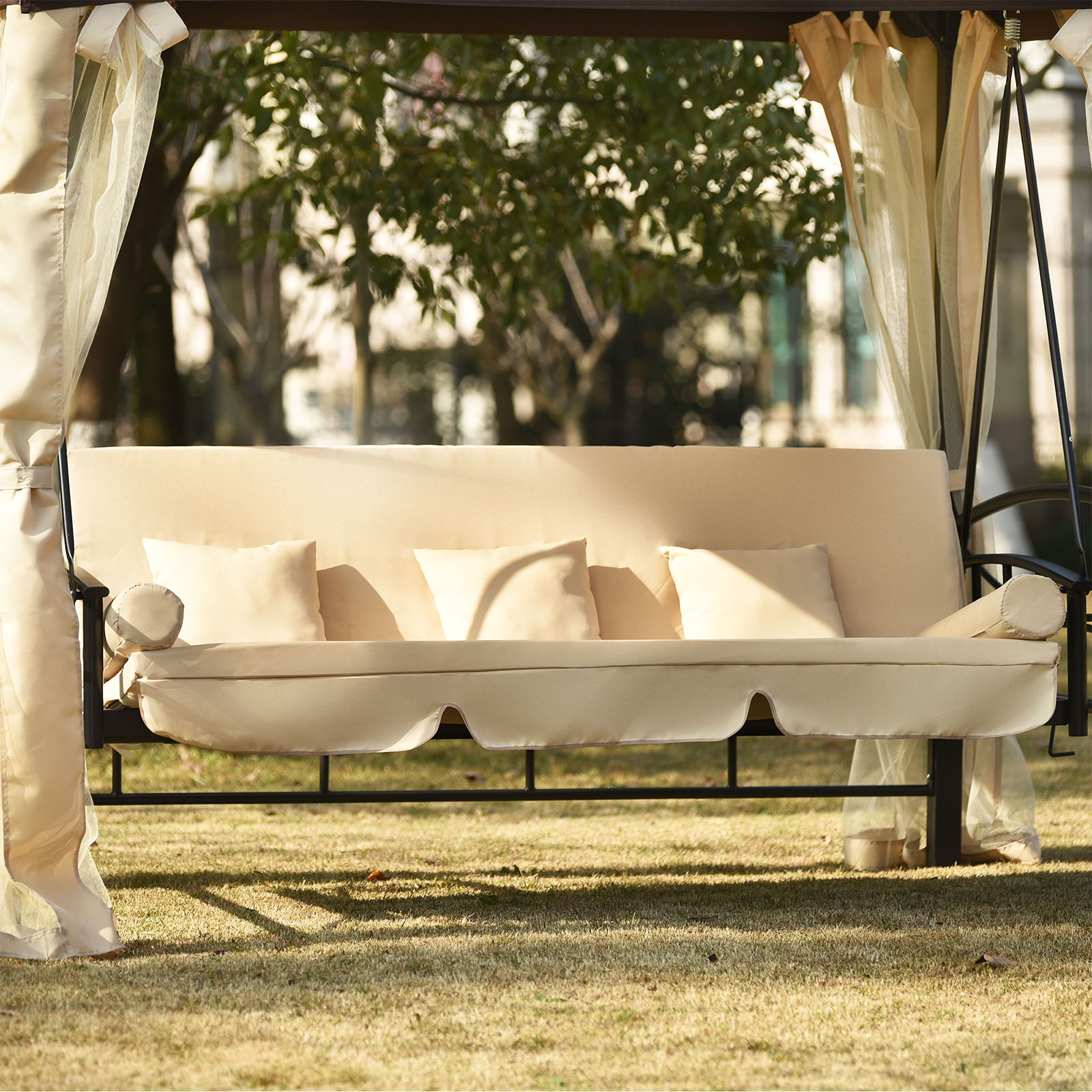 WELLFOR TRX-263AC Wood-Resin-Gazebos - View #8
