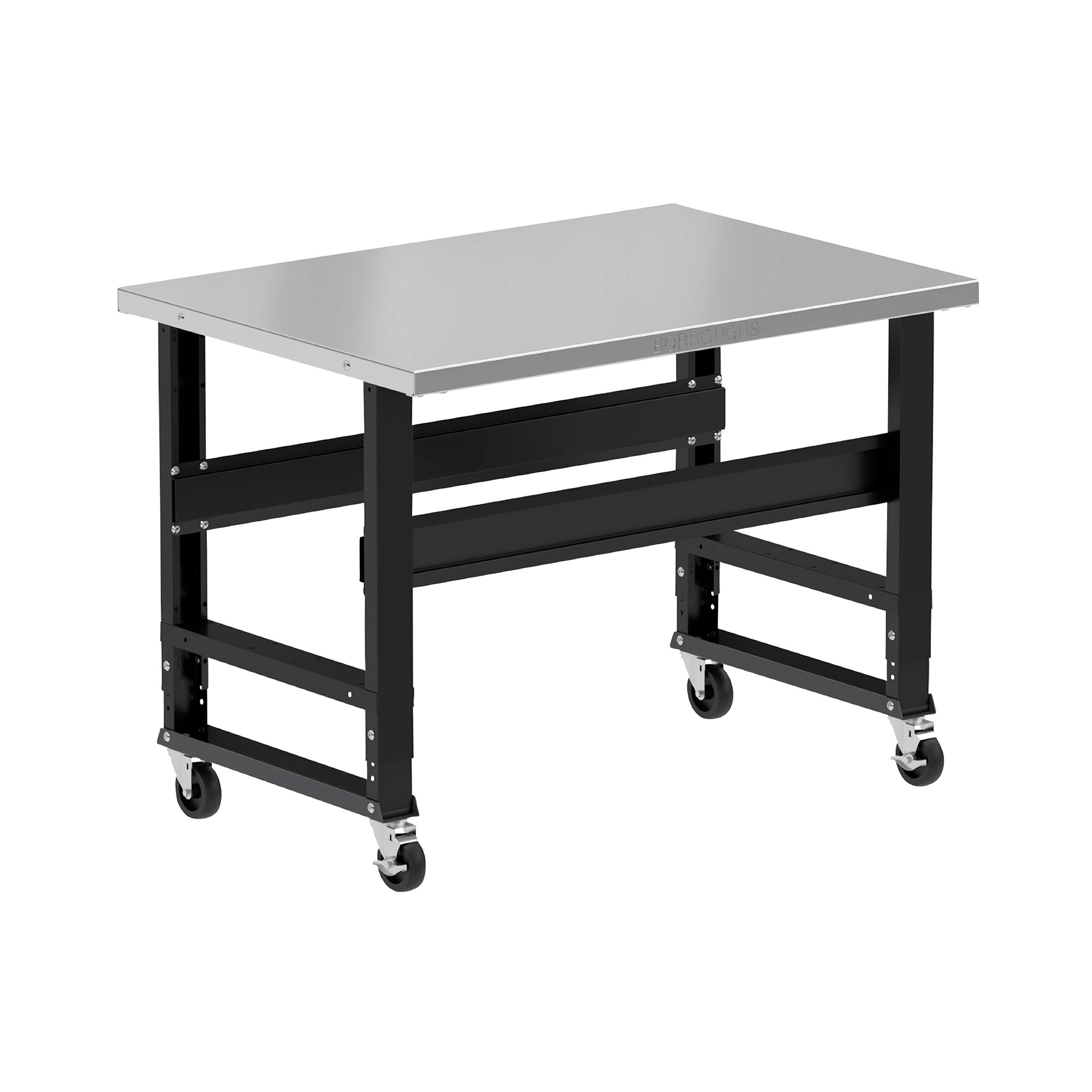 Adjustable height store work table lowes