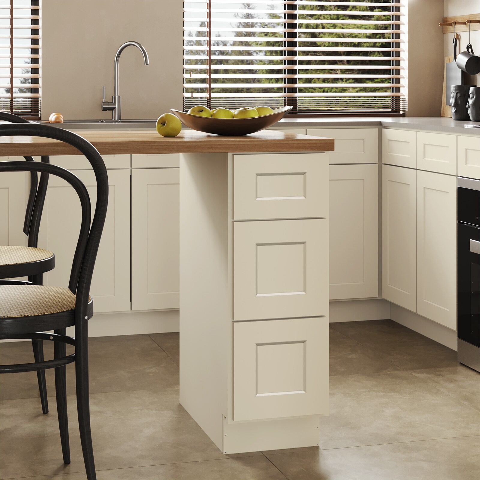 LOVMOR SA-3DB12-LOWES Cabinets-Kitchen - View #2