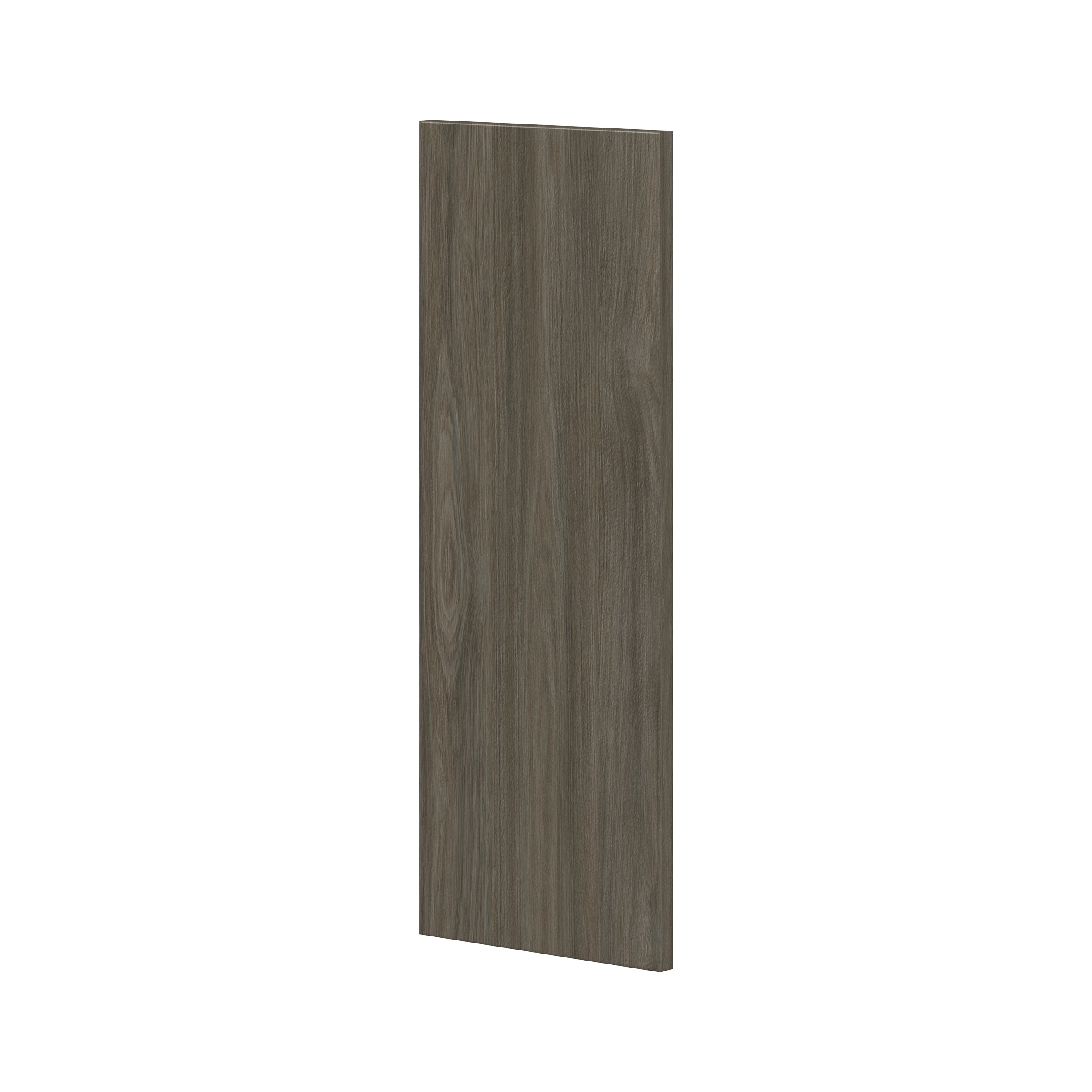 Hugo&Borg DSDR1130-SA Savane 11-in W x 30-in H Textmel Laminate Slab Base cabinet door (Fits 12-in base box )