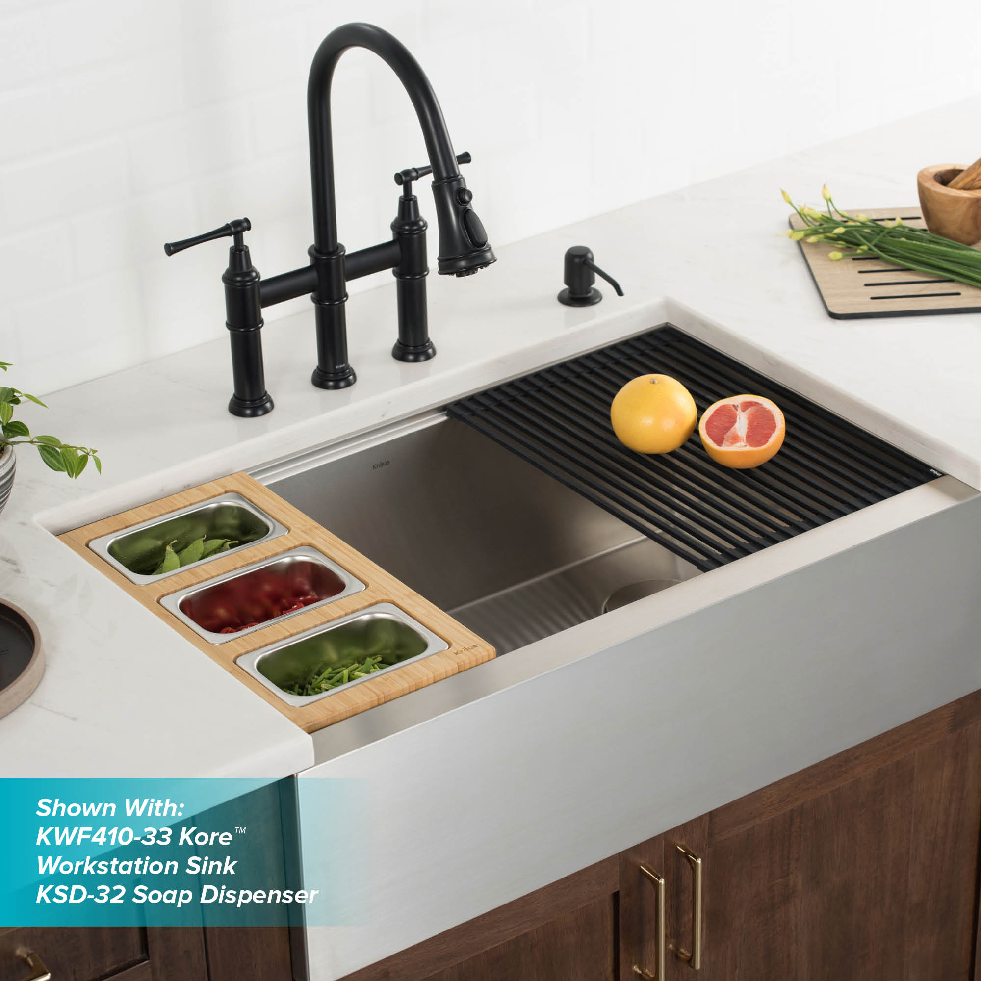 Kraus KPF-3121MB Kitchen-Faucets - View #10