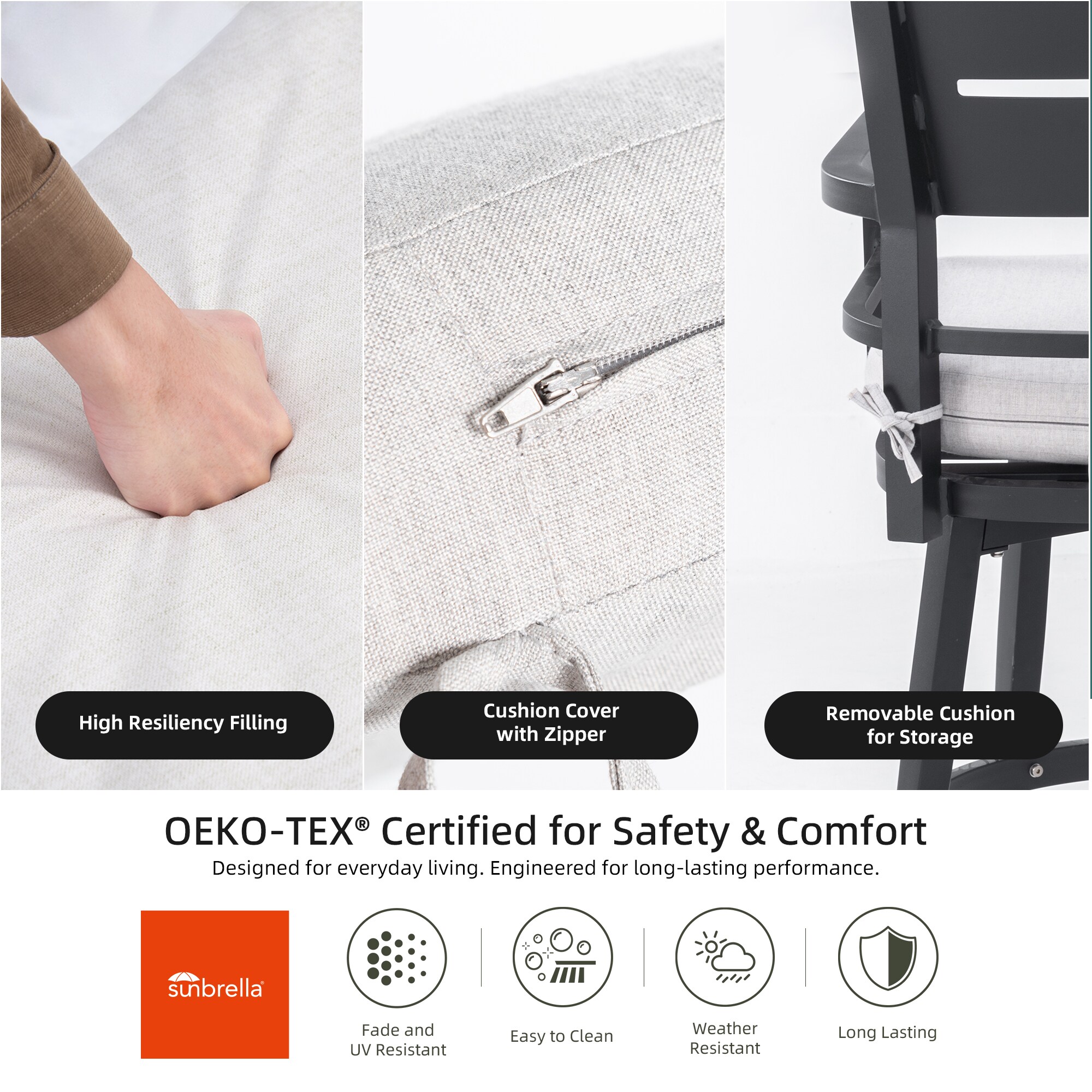 Mondawe MA-GCABQ-ALT176 Patio-Chairs - View #9