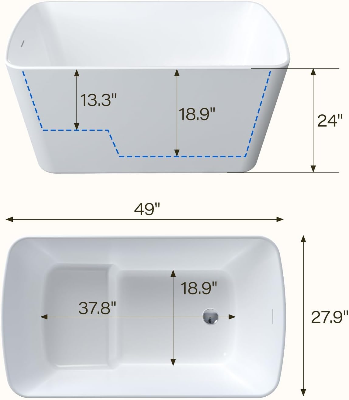 WhizMax PHO158VCZUO bathtubs - View #5