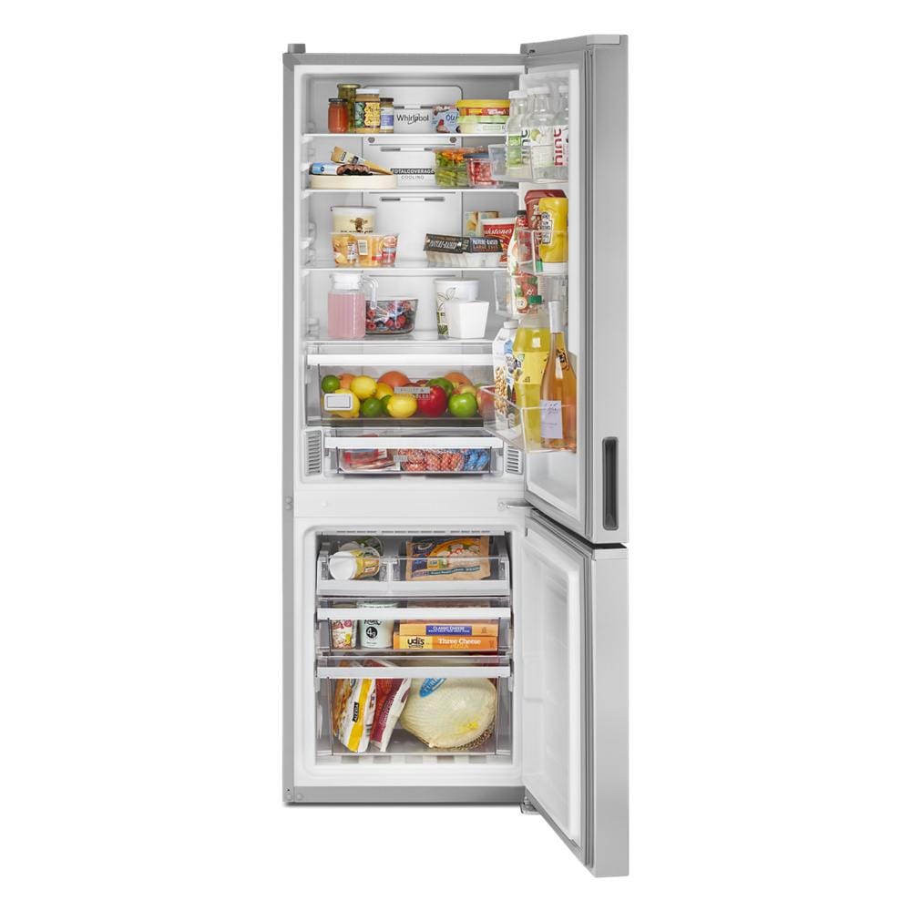 Whirlpool - WRB329DMBM - 30-inches wide Bottom-Freezer Refrigerator with  SpillGuard™ Glass Shelves - 18.7 cu. ft.-WRB329DMBM