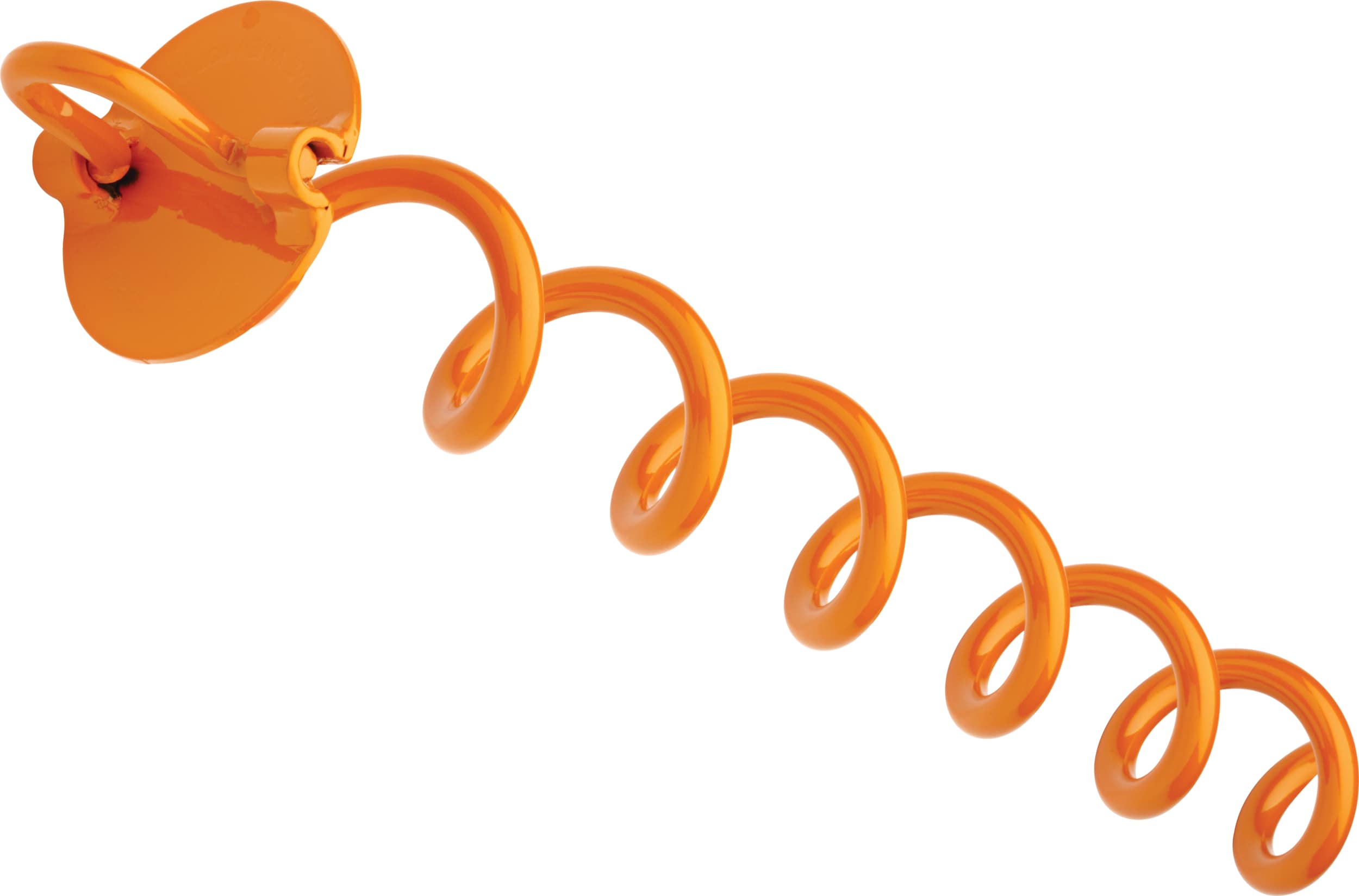 Vortex 16'' Orange Steel Spiral Ground Anchor Stake