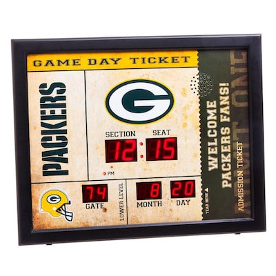 Details about   Sport Team Green Bay Packers Helmet Round Wall Clock 