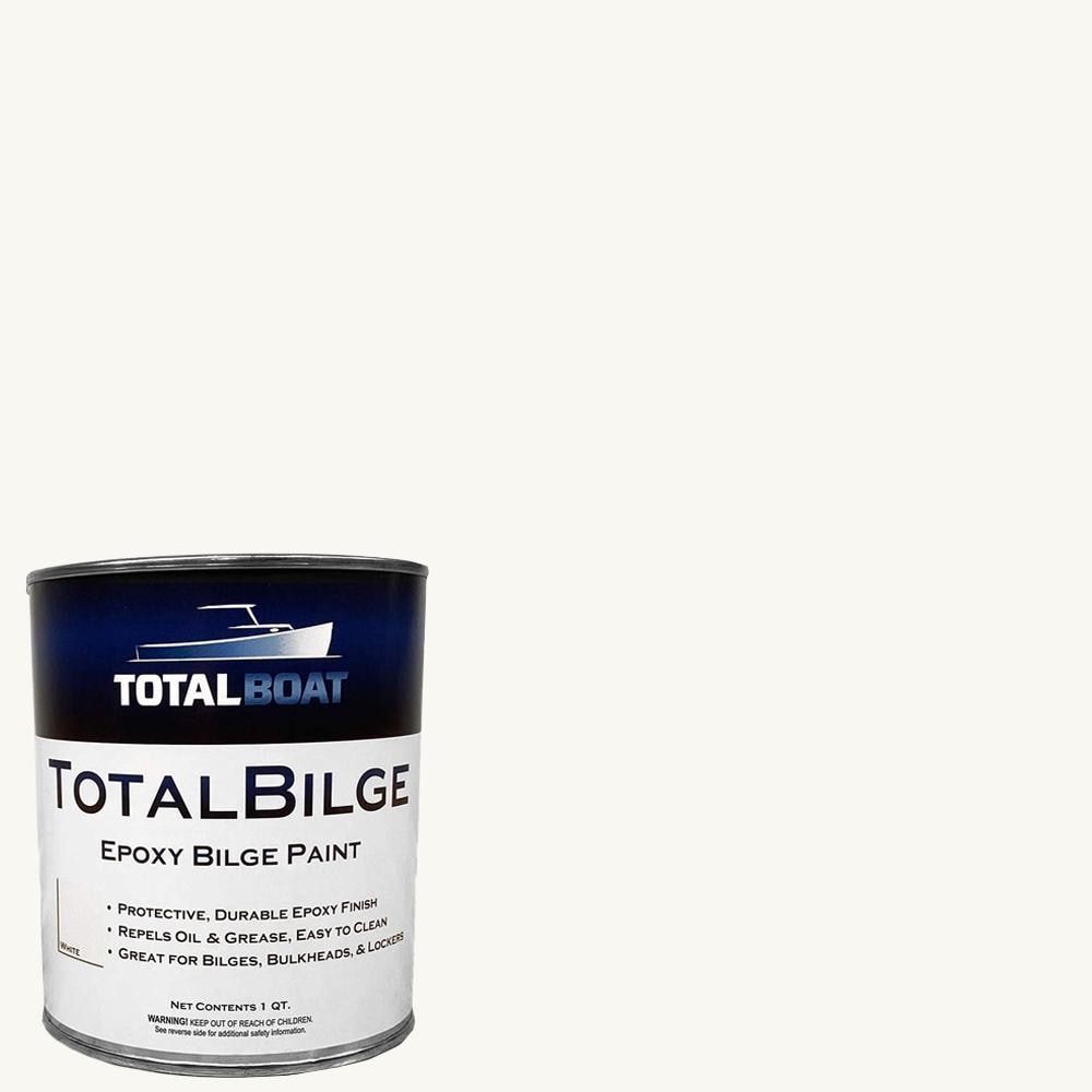 TotalBoat TotalBilge High-gloss White Oil-based Marine Paint (1-quart) in  the Marine Paint department at