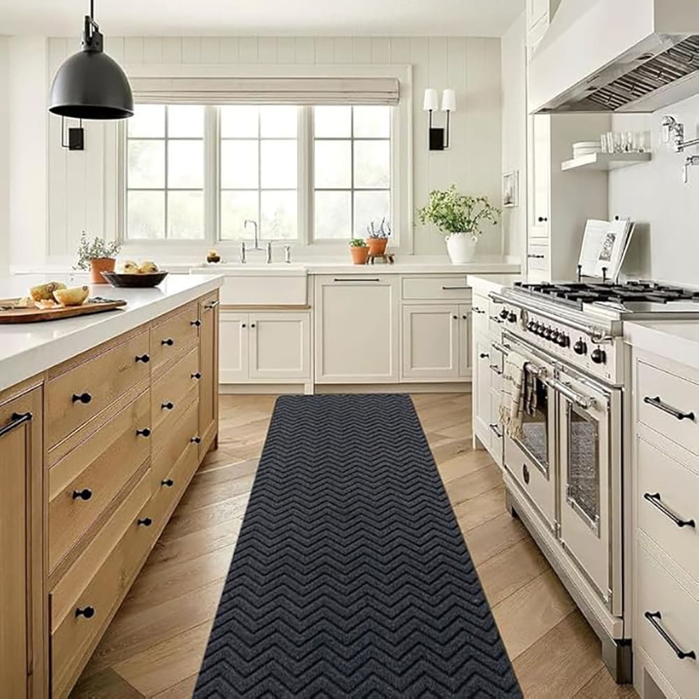 LITA LS-M3-G-5FT 5 ft W Cut-to-Length Gray Color Triangle Style Utility Runner (By-the-Foot)