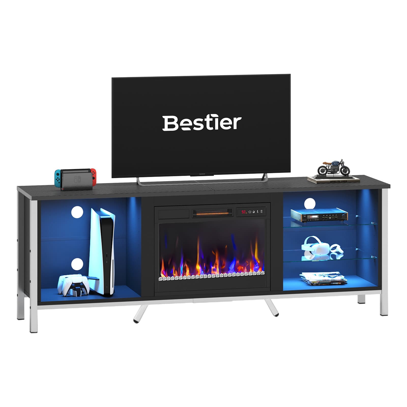Bestier LOW-L100918FP-BDCF Electric-Fireplaces - View #3