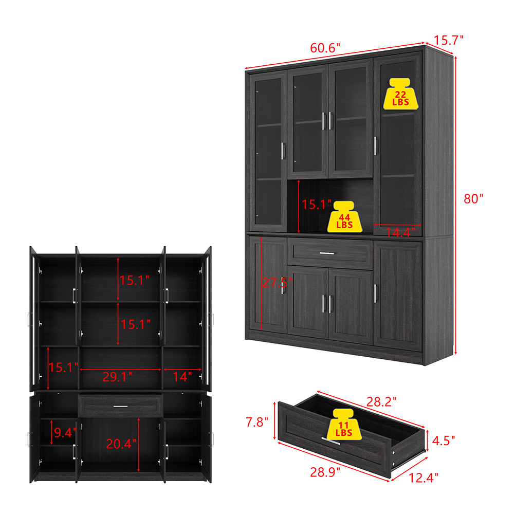 FUFU&GAGA KF260162-01-AB Dining-Kitchen-Storarge - View #14