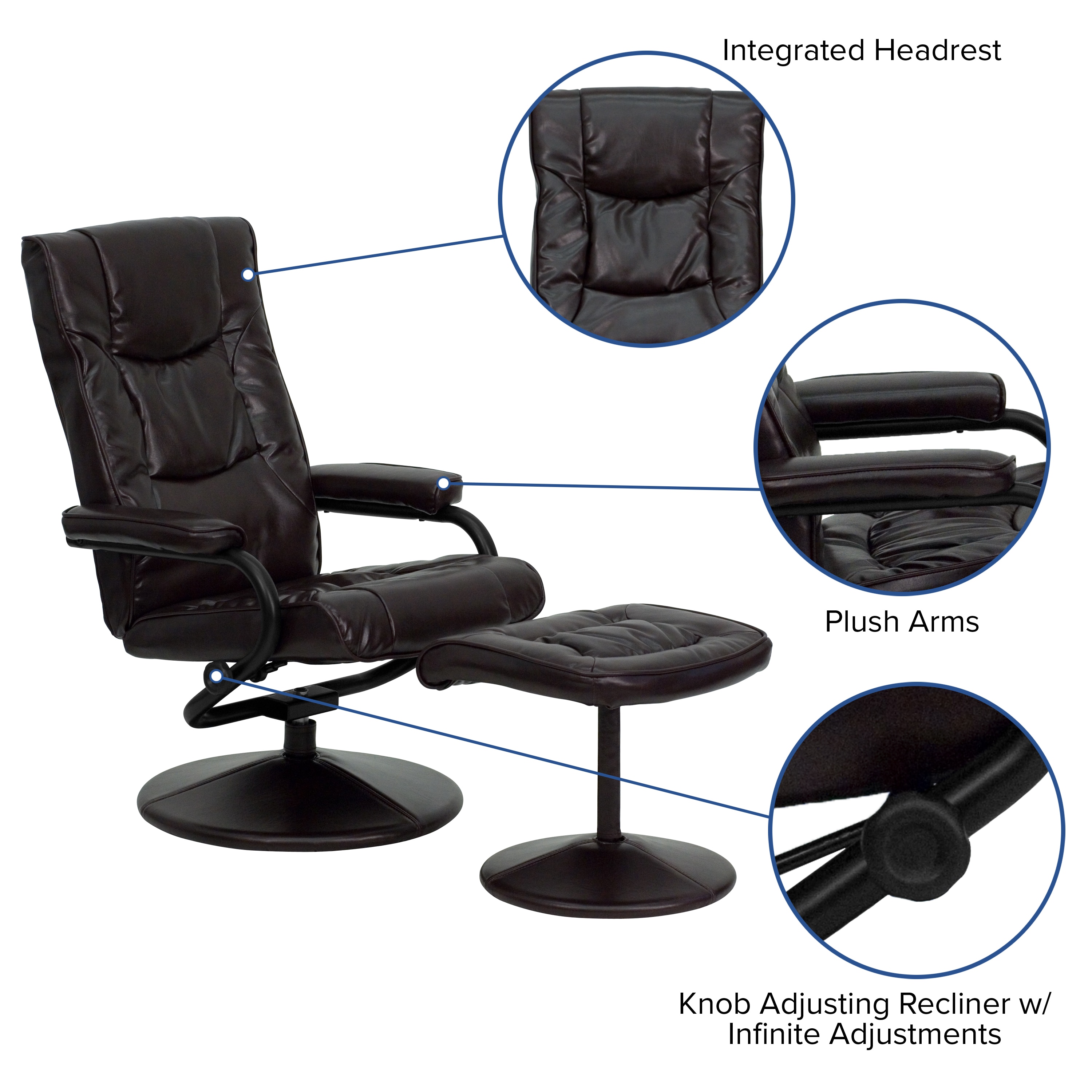 Flash Furniture 847254015714 recliners - View #8