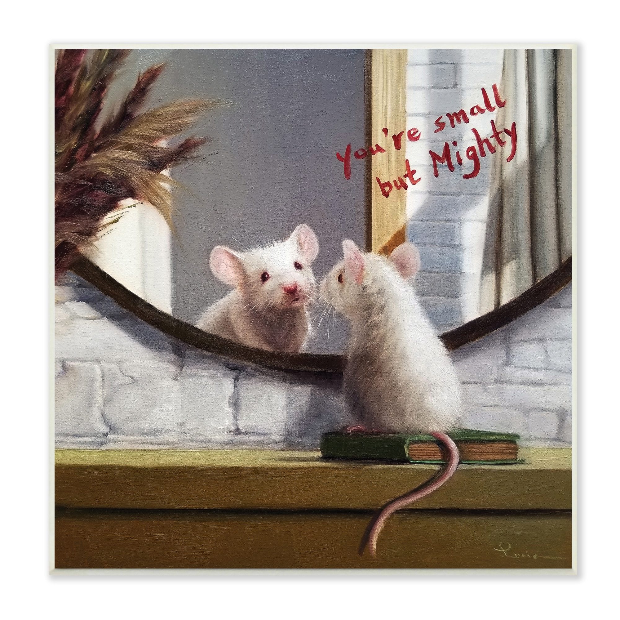 Gym Rats Canvas Art Print by Lucia Heffernan