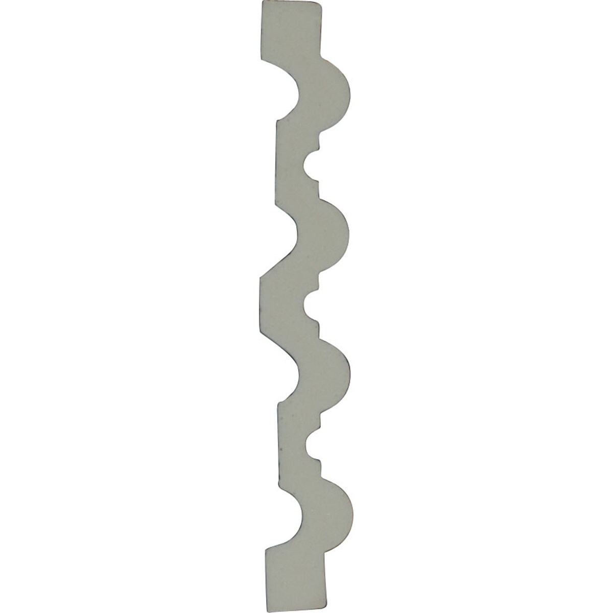 Gray Urethane Decorative Fluted Casing Set