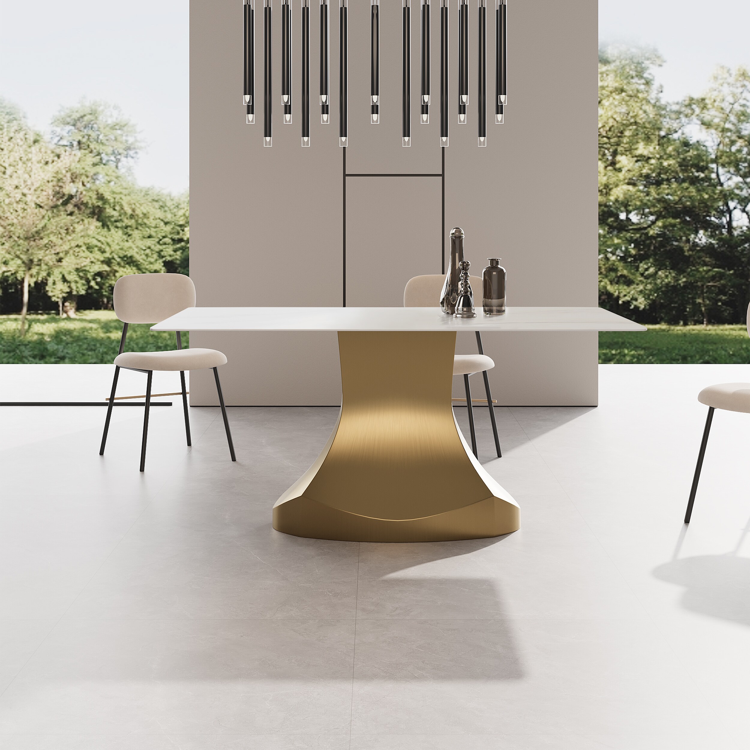  ZP3-B19-140XSS Dining-Tables - View #6