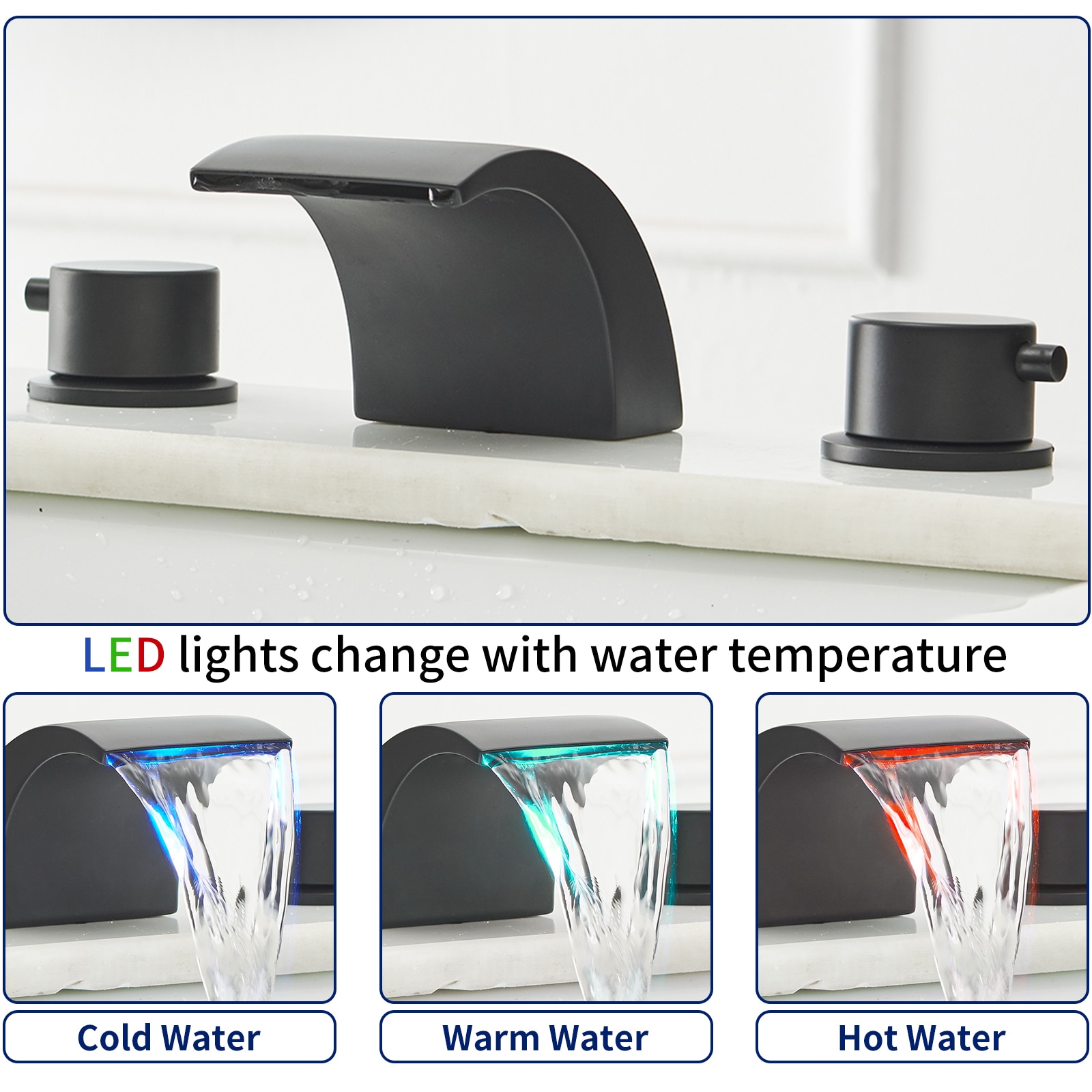 BWE A-916430-BLACK Lavatory-Faucets - View #2
