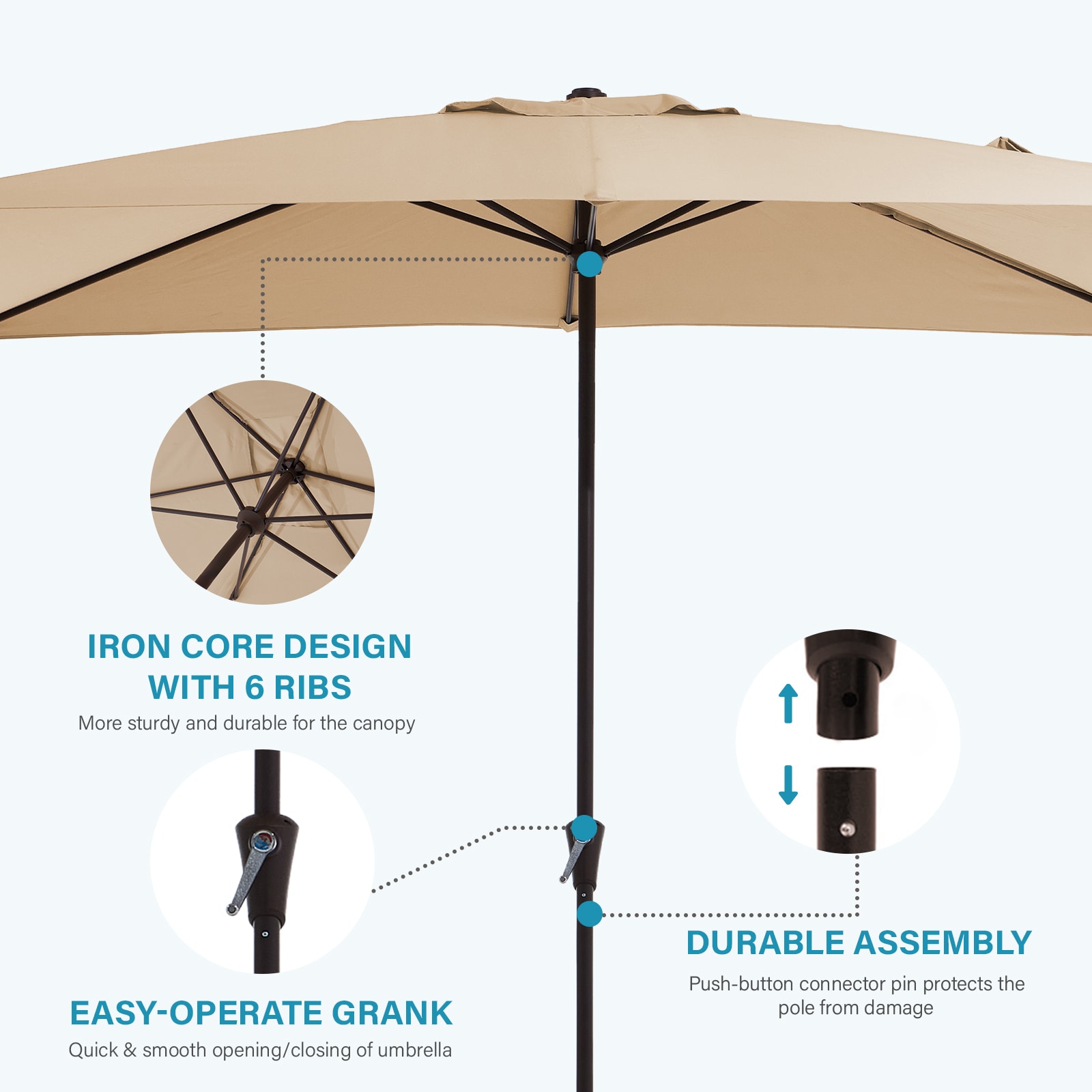 VOUA 8.5ZZS-BE Umbrellas-2 - View #9