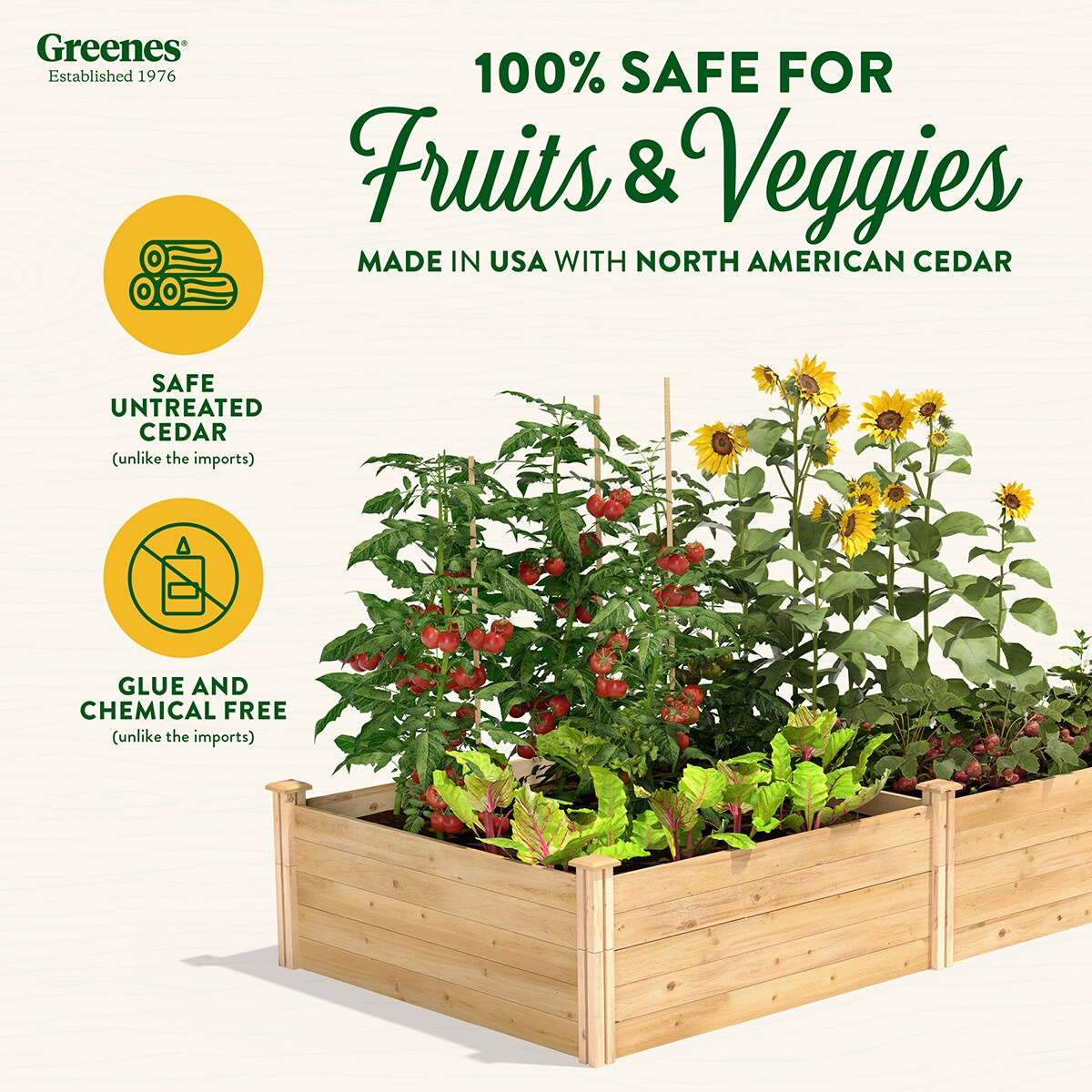 Greenes Fence RC6S6T35B Raised-Garden-Beds - View #3