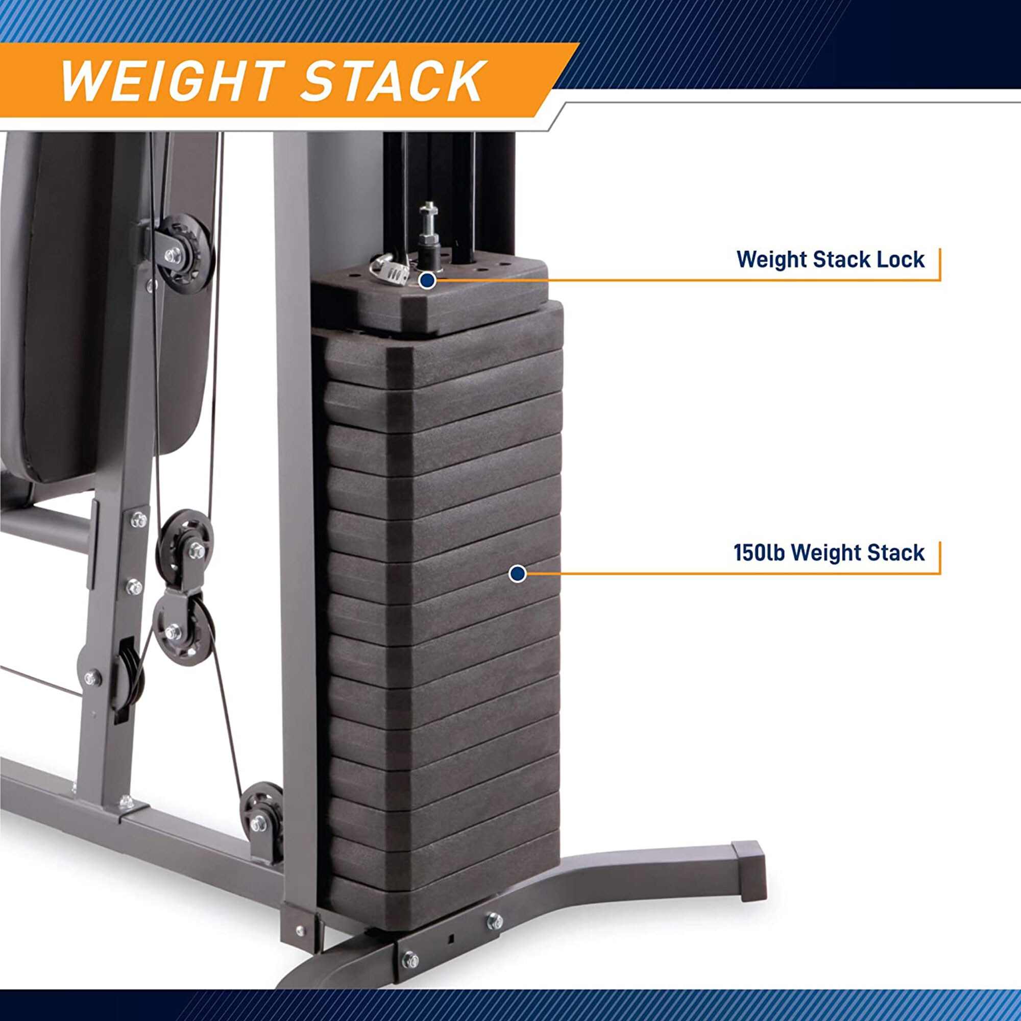 Marcy MWM-7454 Barbells-Weight-Bars-Plates - View #6