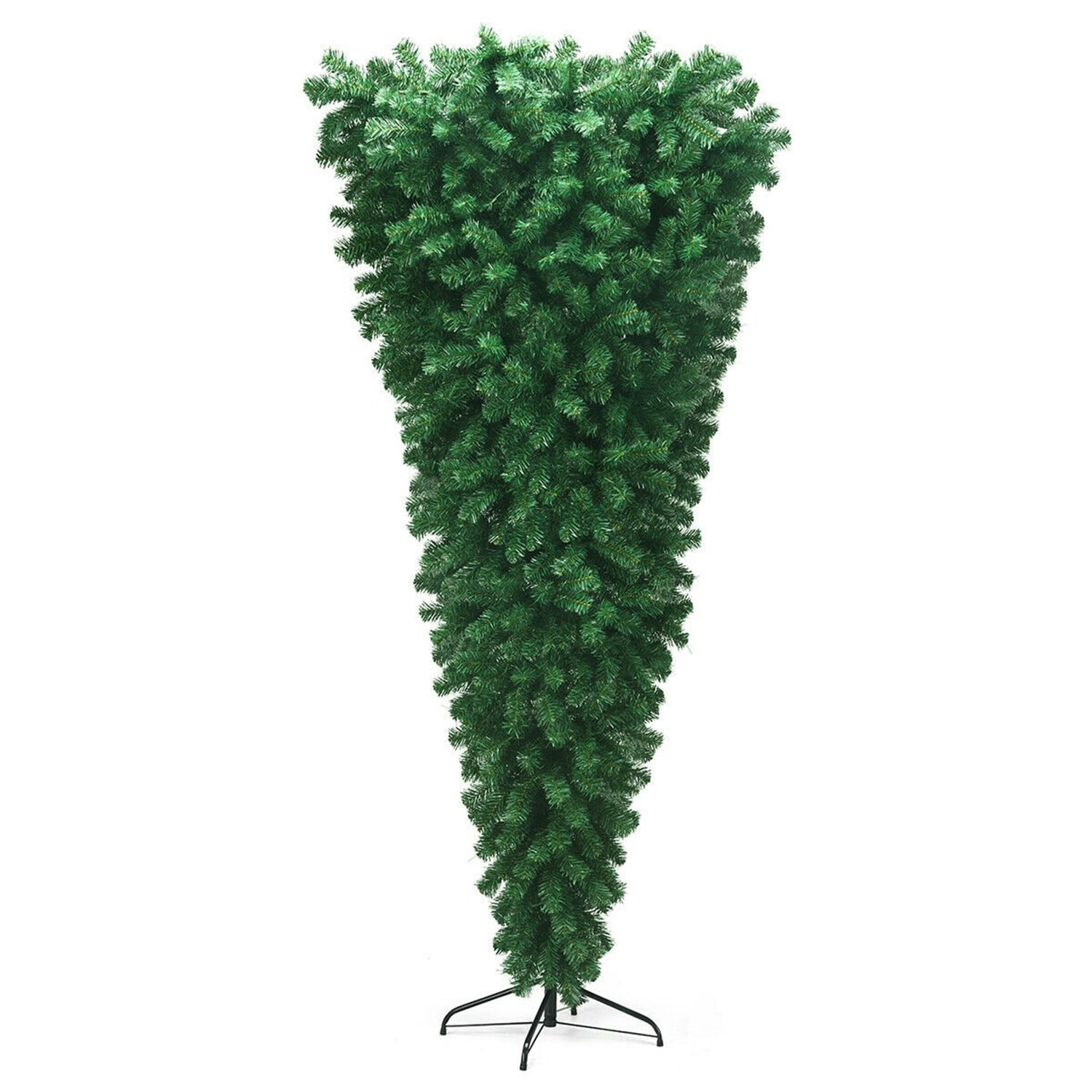 WELLFOR CM-HWY-22856 7-Feet Upside-down Artificial Christmas Tree