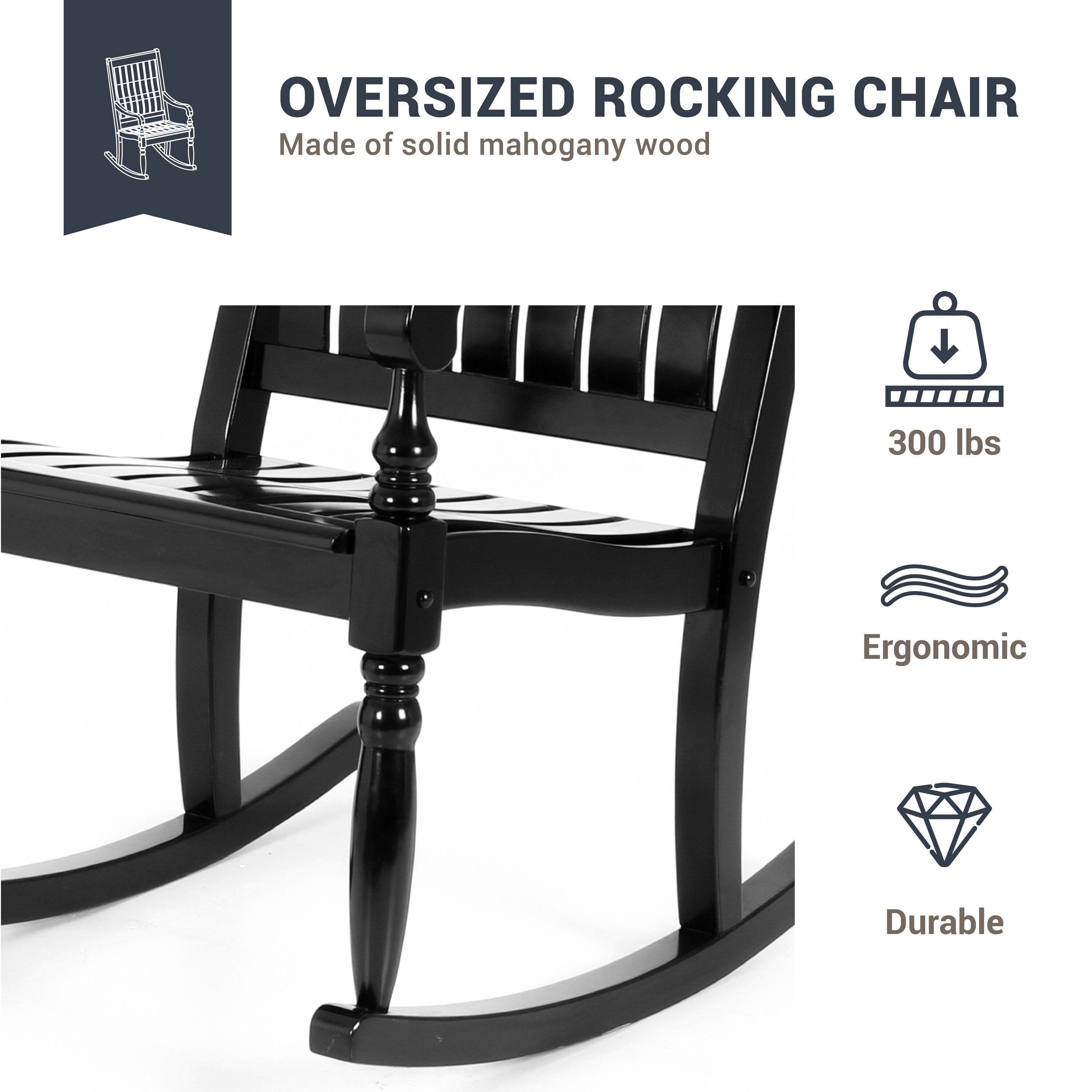 Cambridge Casual 130826-HW-BK-XX-XX Patio-Chairs - View #3