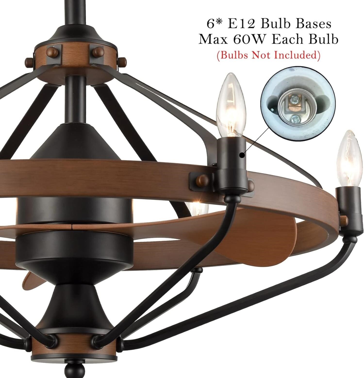 Claxy TY-T7247-6CU-BK flushmounts - View #3