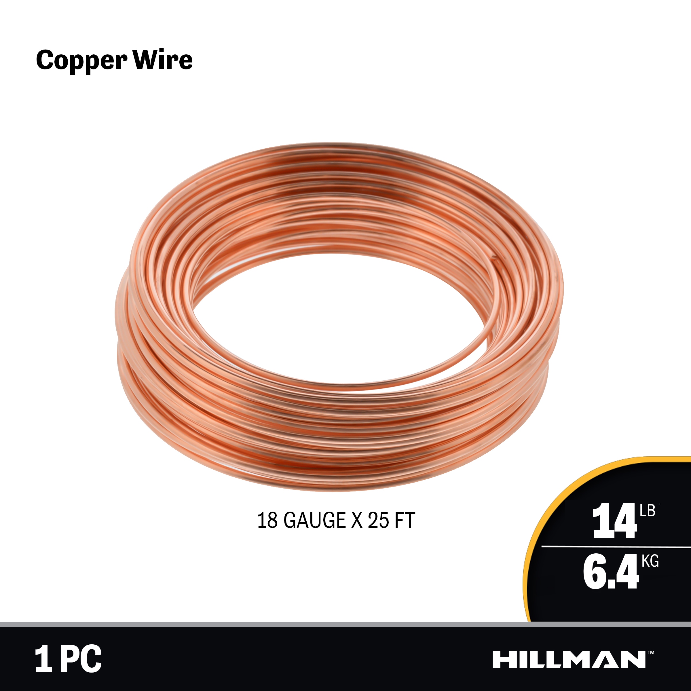 28 AWG Solid Enameled Bare Copper Magnet Wire - 1/4 lb Spool