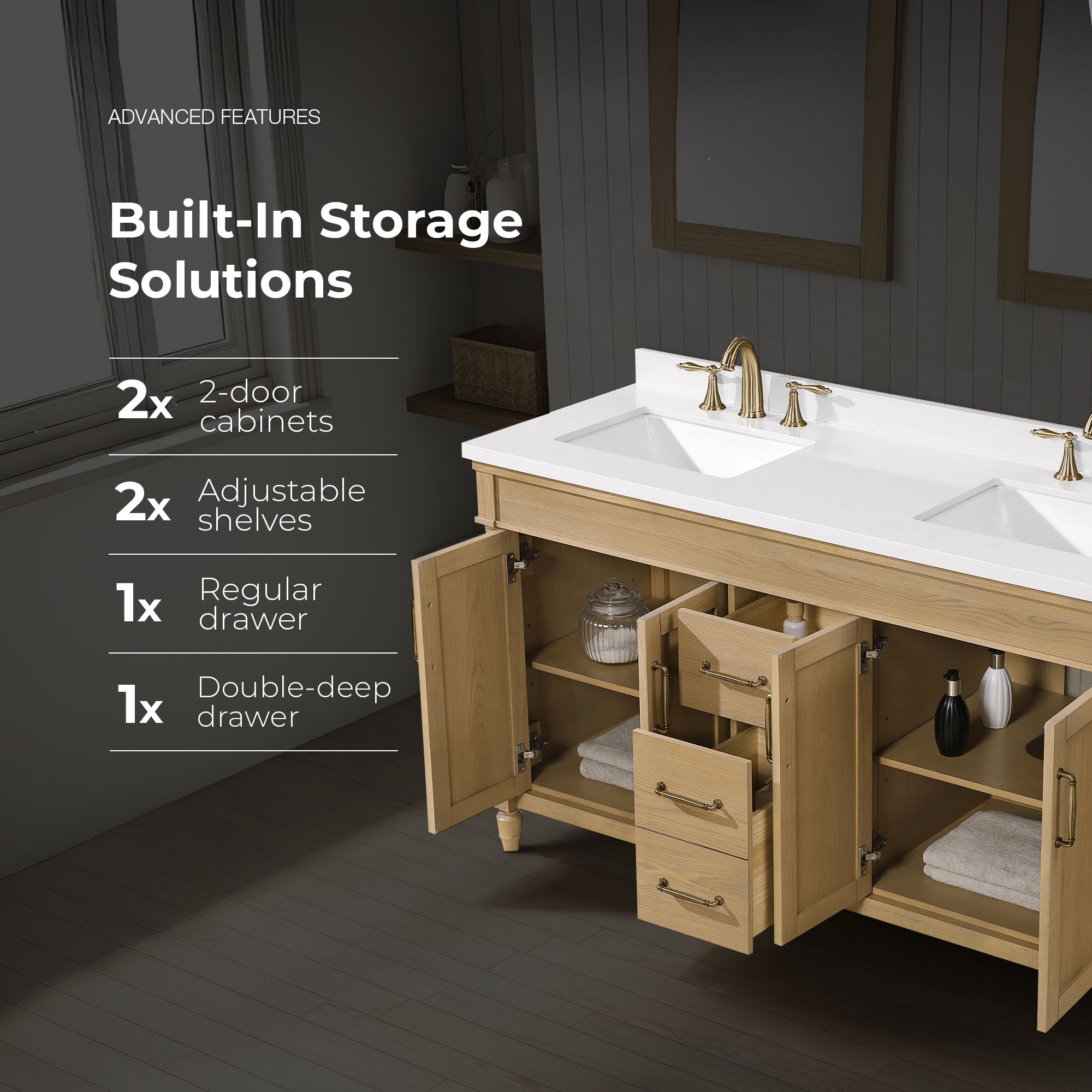 OVE Decors 15VVA-HIG260-210 Bath-Vanity-Combo - View #10