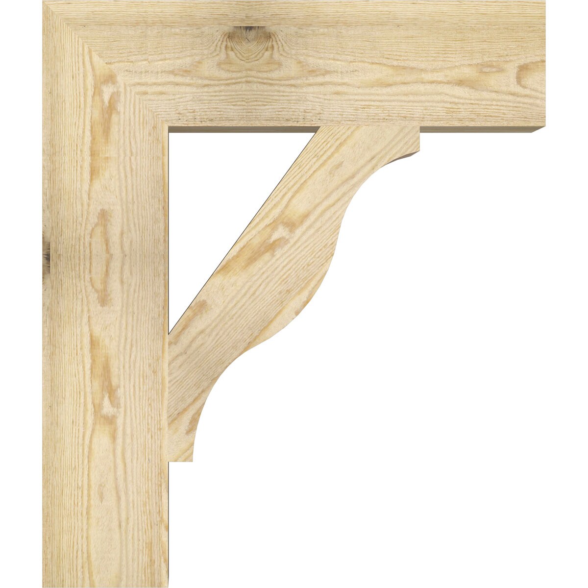 Ekena Millwork BKT06X24X28FST05RDF Exterior-Brackets-Braces - View #3