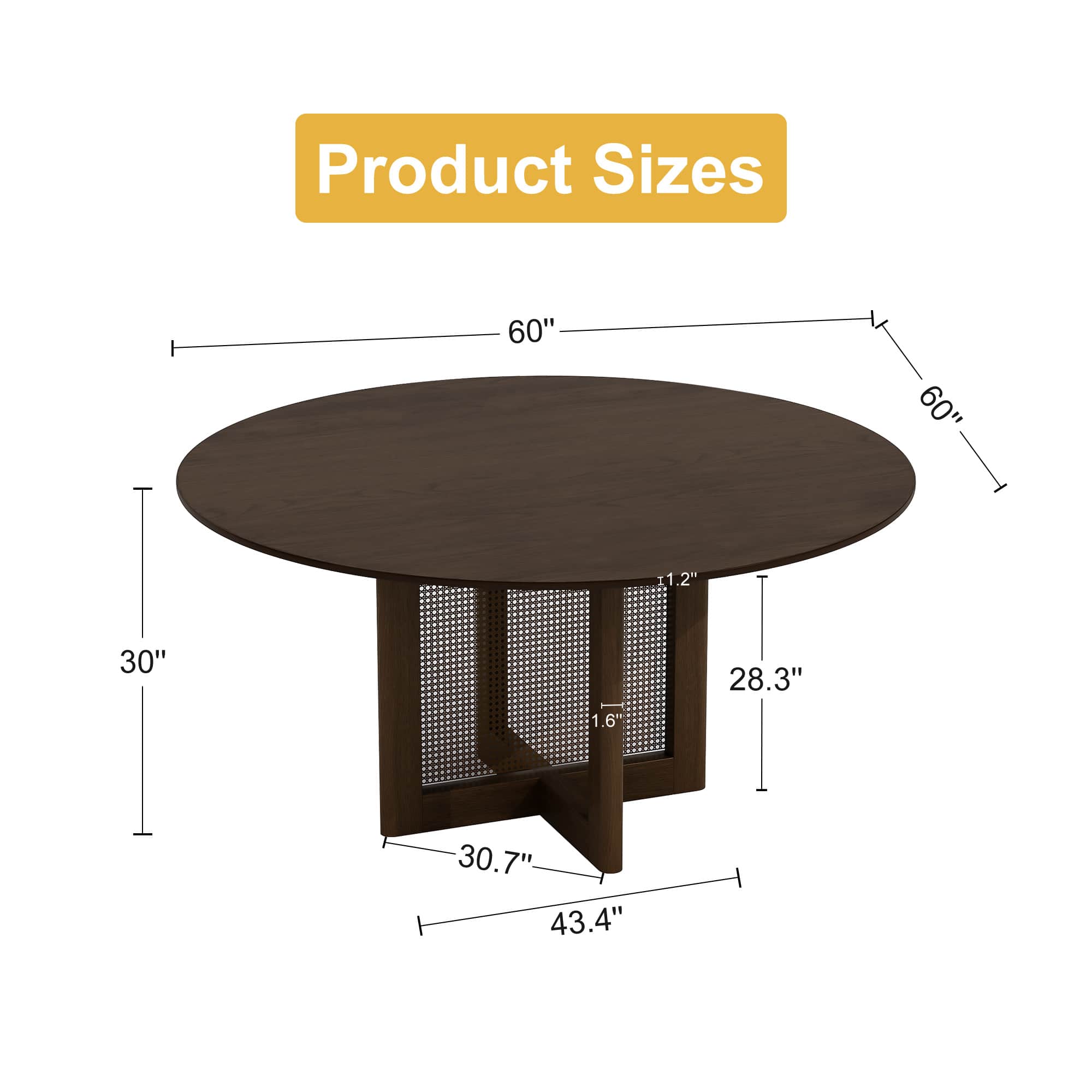 Dovelina LS0101-81809 Dining-Tables - View #3