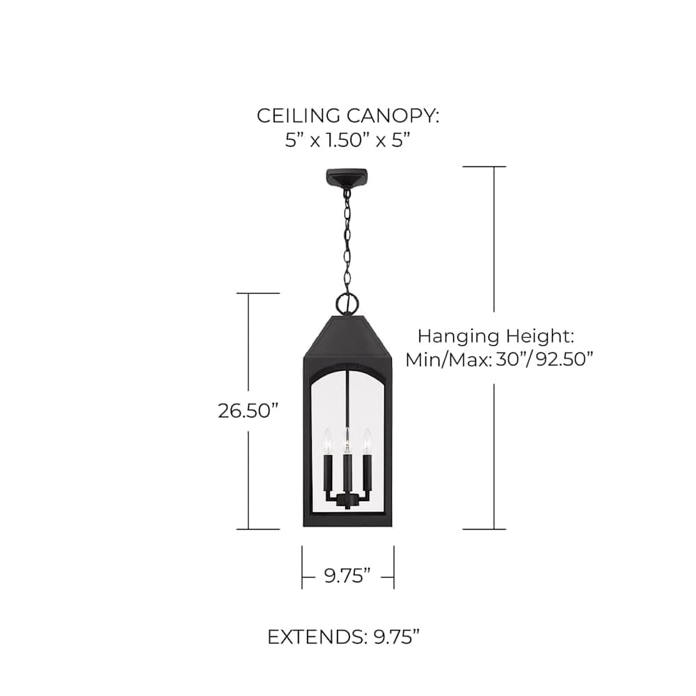 Capital Lighting 946342BK Pendant-Lights - View #3