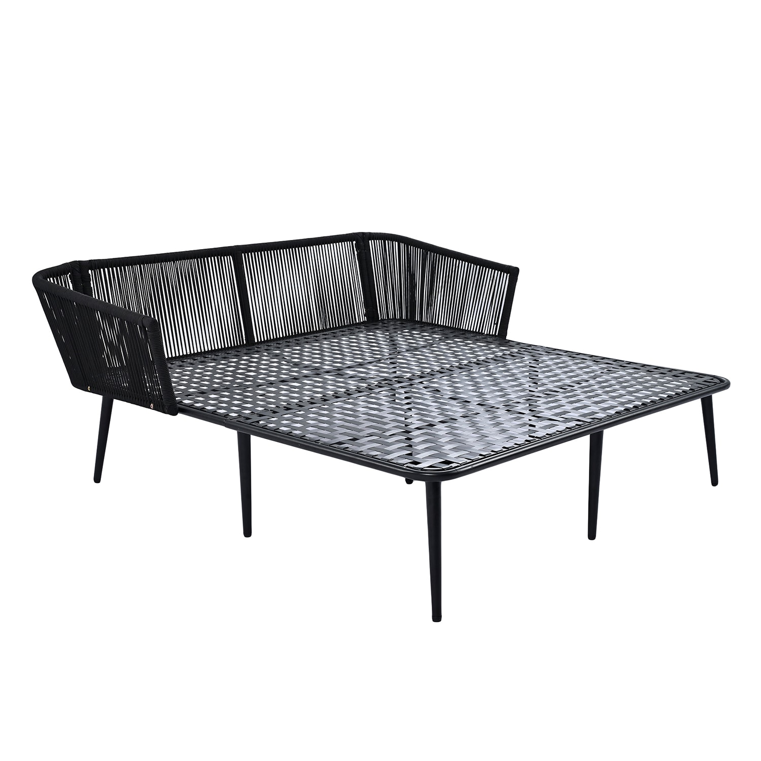 SINOFURN SYA010477GY Patio-Sofas-Daybeds - View #3