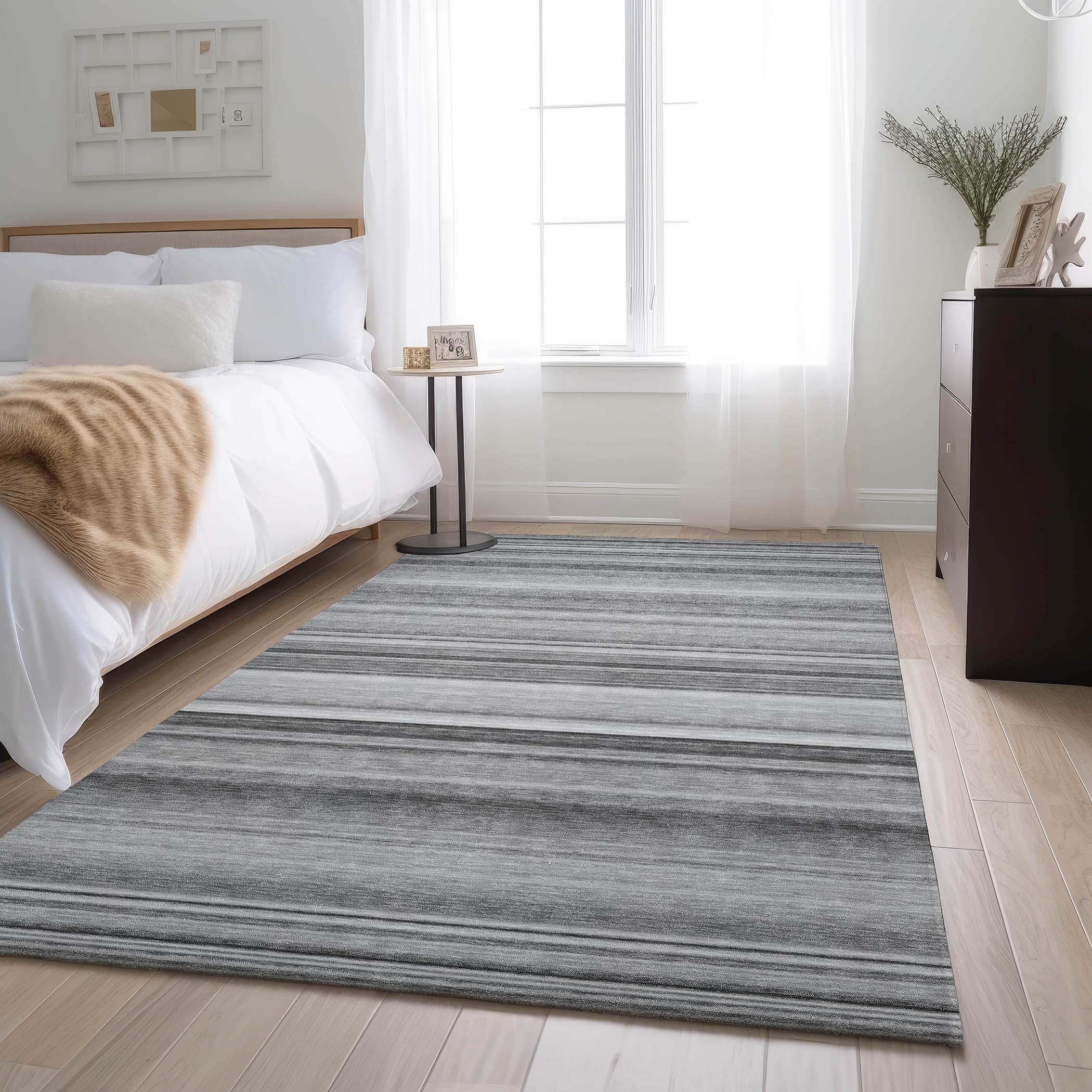 Addison Rugs AMF531KH3X5 Mayfield AMF531KH 3 x 5 (ft) Loomed Polyester Khaki Rectangular Indoor Geometric Machine washable Area rug