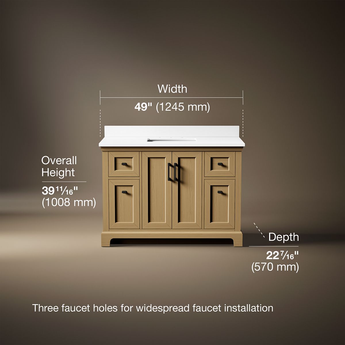 KOHLER 29262-BD1-WEK Bath-Vanity-Combo - View #3