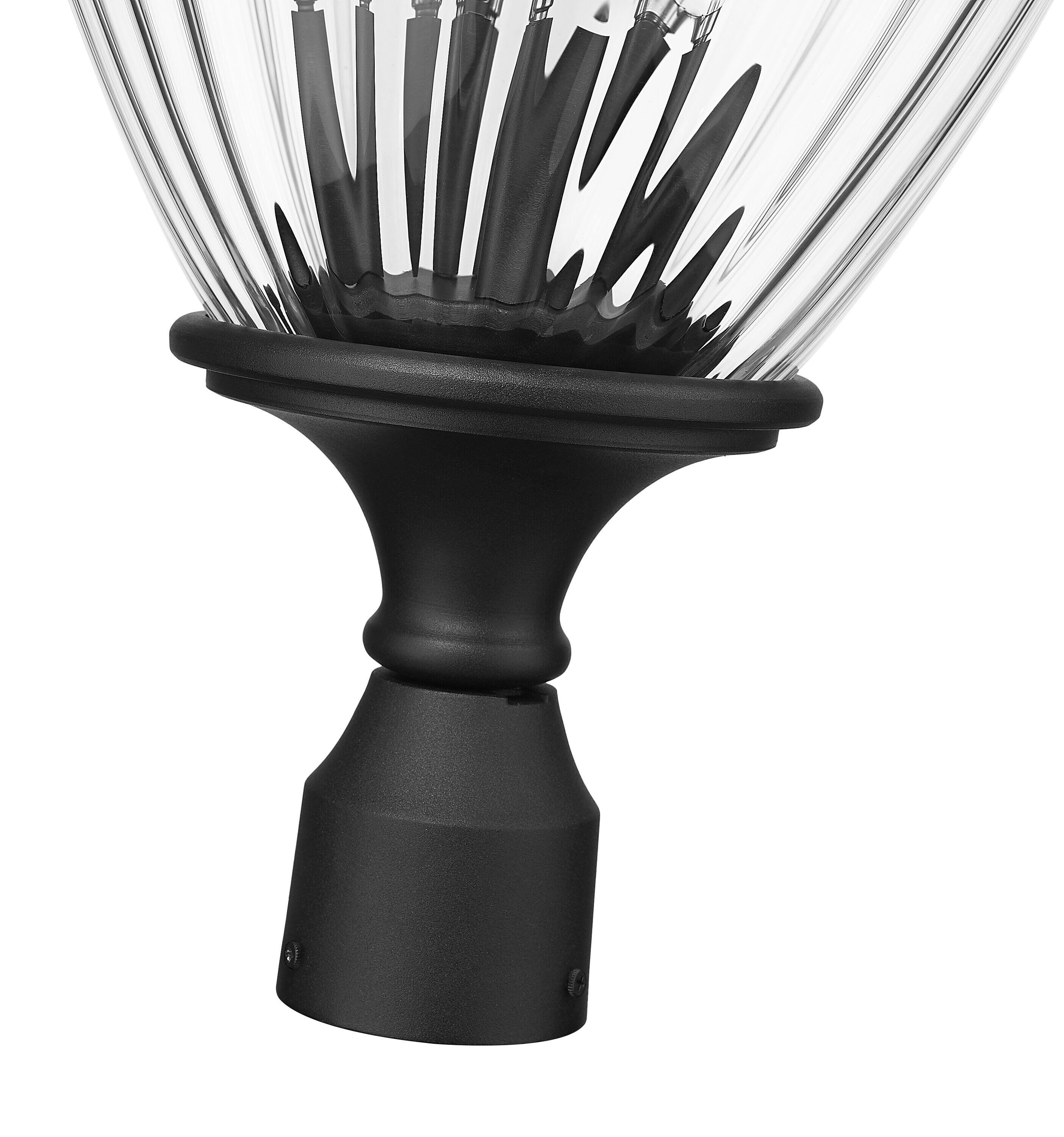 Z-Lite 5016PHBR-BK Post-Lights - View #4
