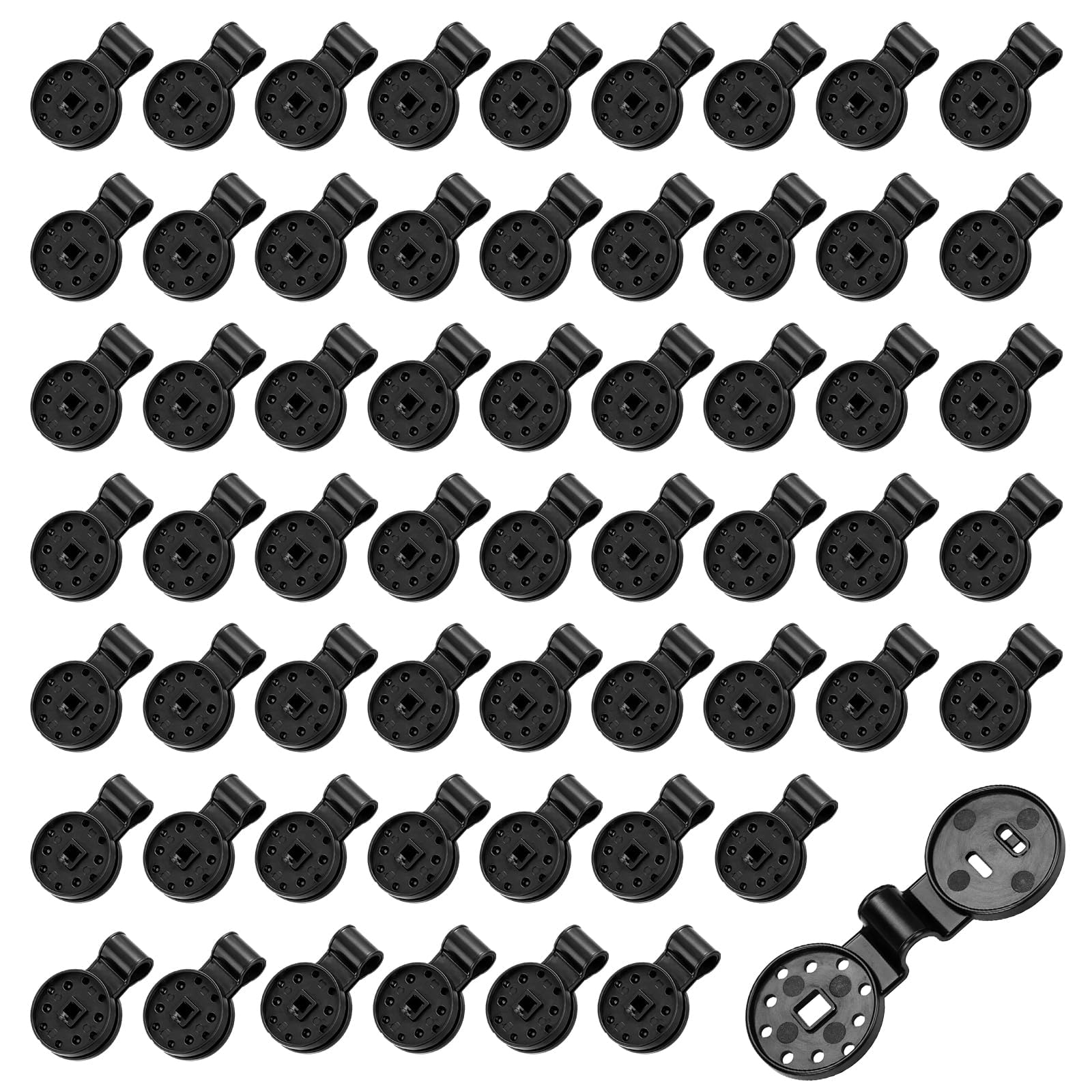 Adrinfly -  50 pcs Shade Cloth Clips Tarp Clamps Windproof Net Clips for Garden Greenhouse Patio ...