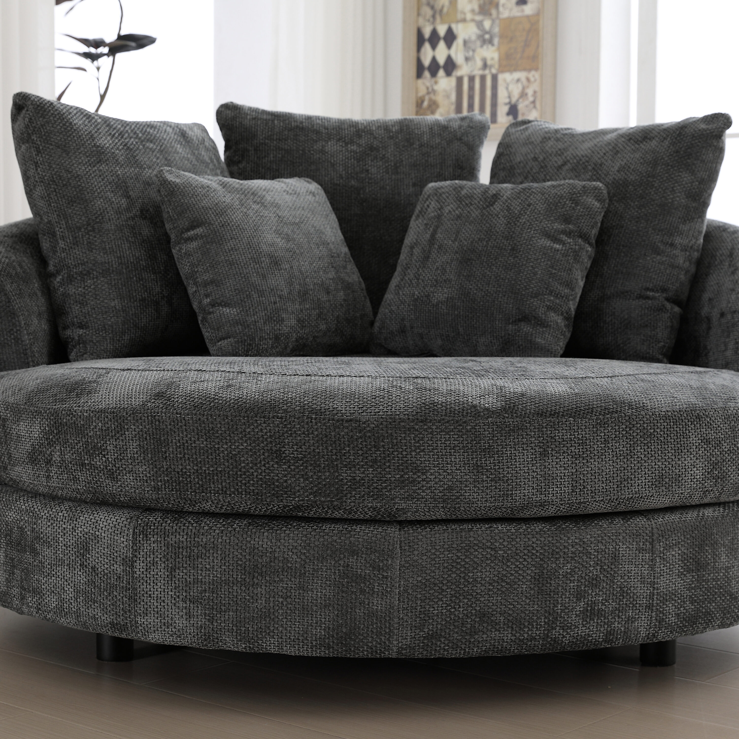 Hrinhom HC-W1104-CHARCOAL chairs - View #3