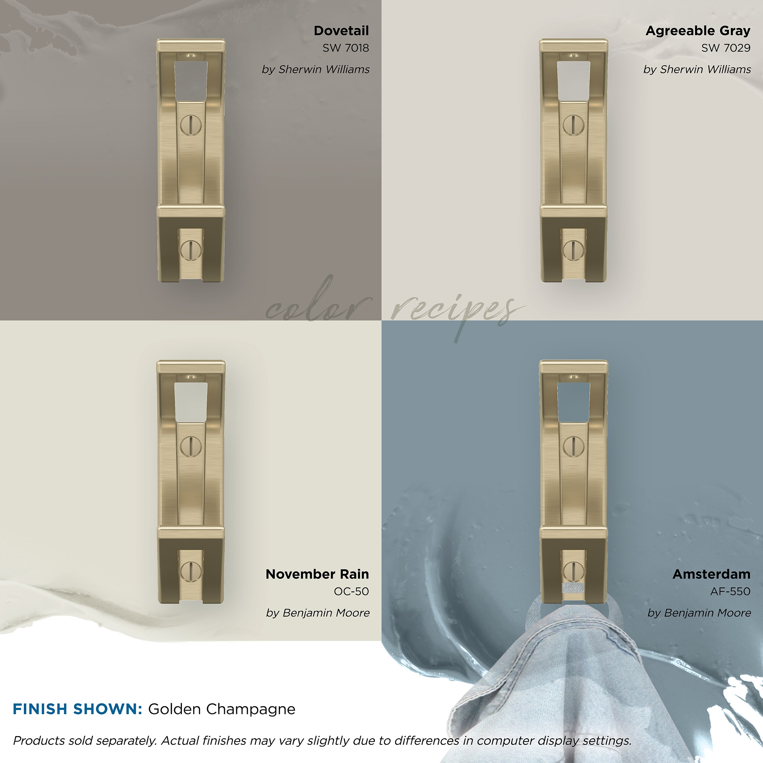 Amerock H37010BBZ Decorative-Wall-Hooks - View #7