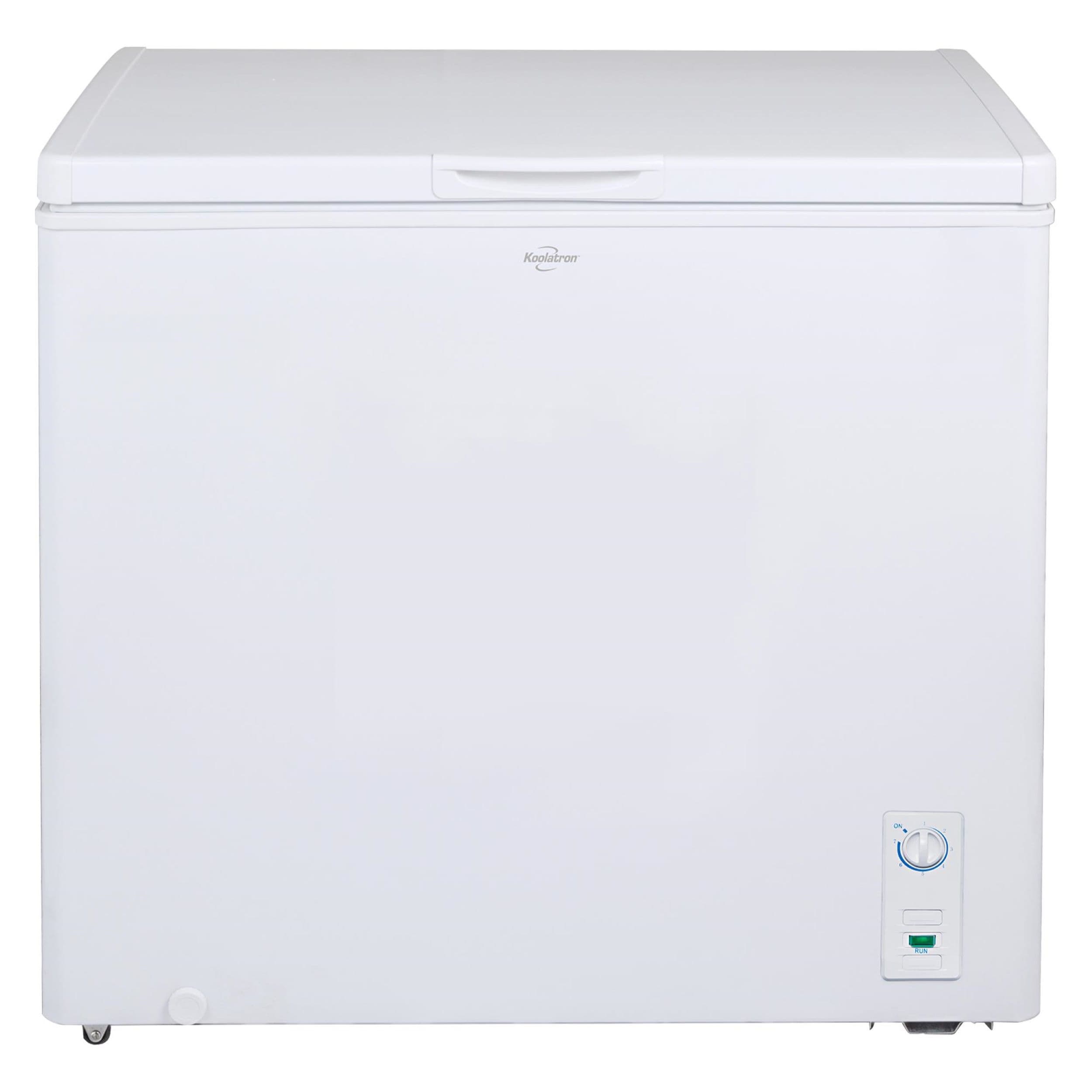 BLACK+DECKER 7-cu ft Manual Defrost Chest Freezer (White) in the Chest  Freezers department at