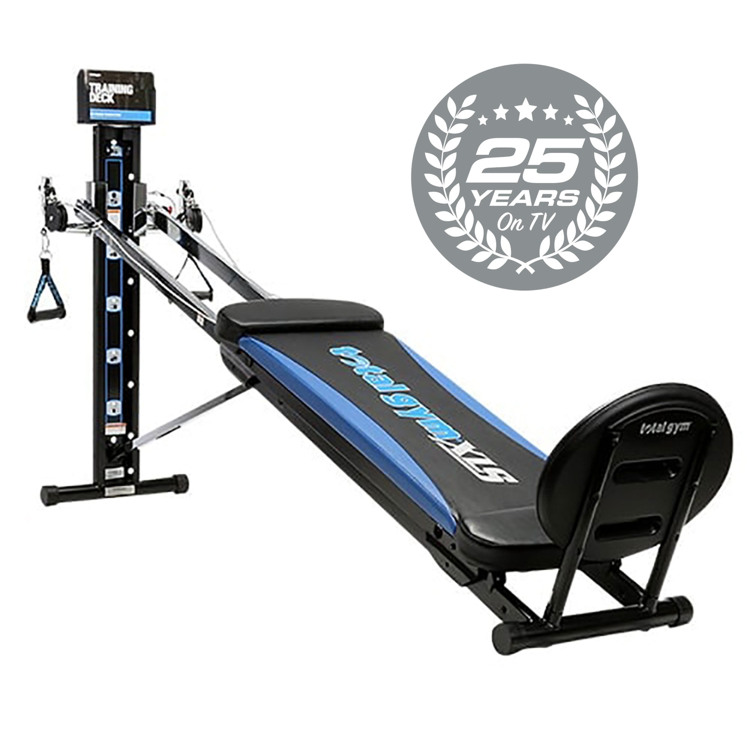 Xls Men/Women Universal Home Gym Workout Machine, Plus Accessories in Black | - Total Gym 171085